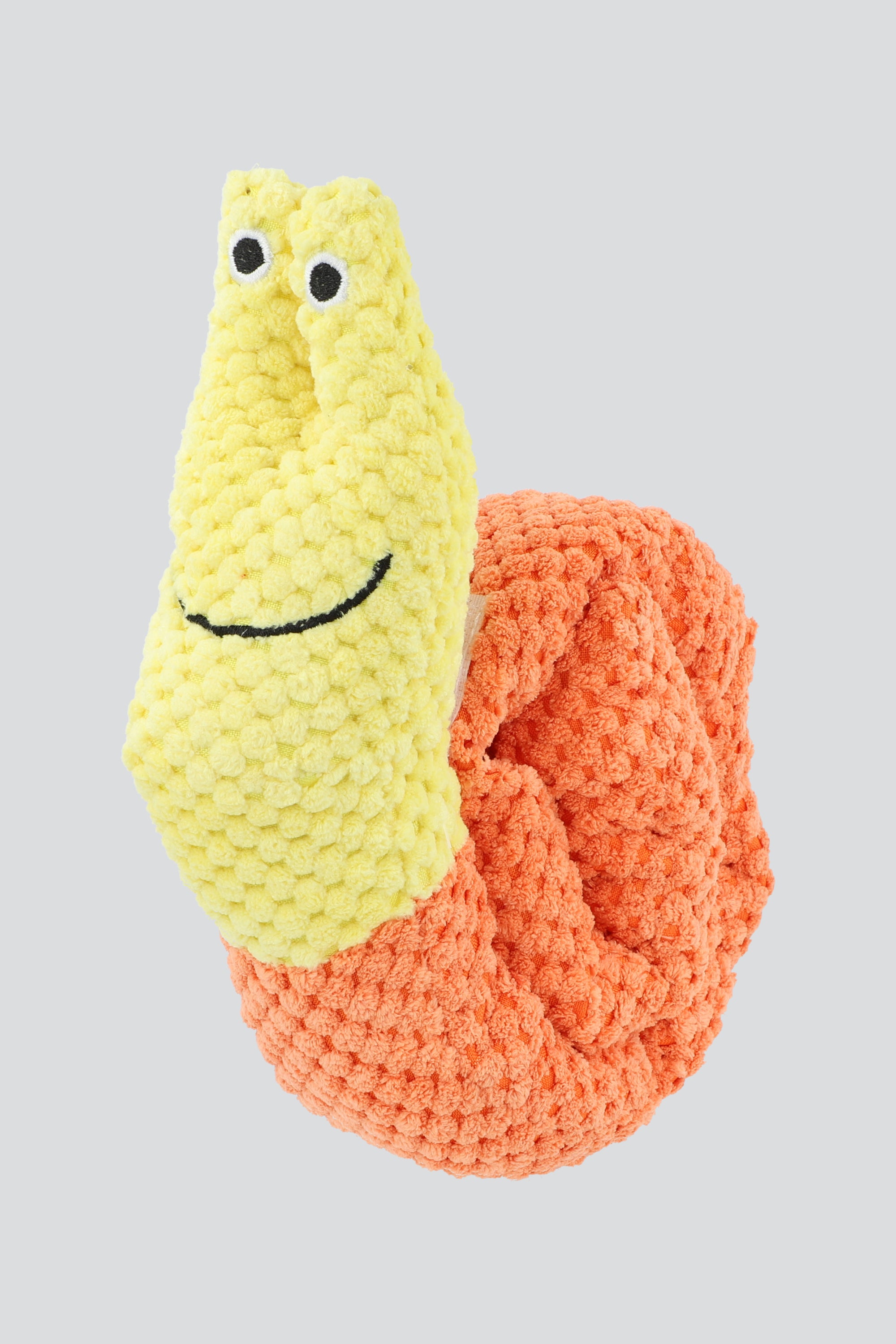 Juguete caracol enrollable AMARILLO