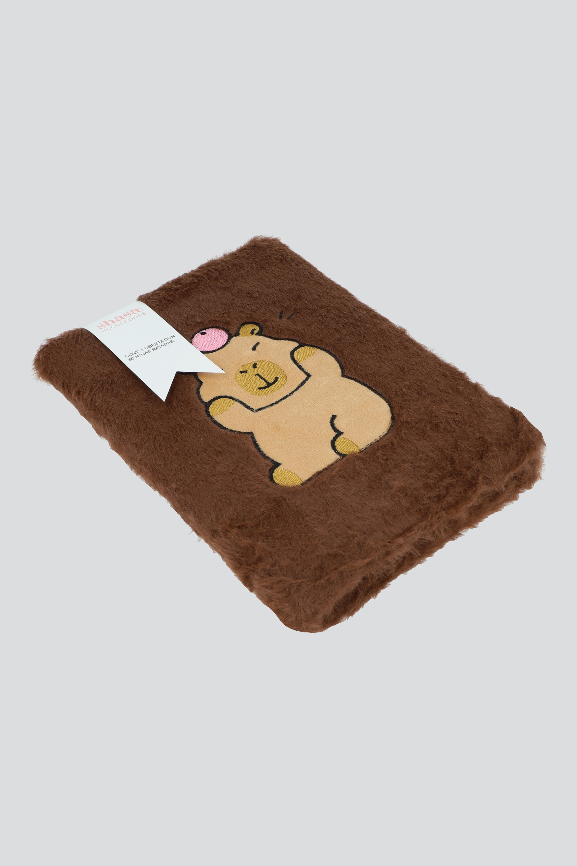 Libreta capibara raya 80 hojas a5 CAFE