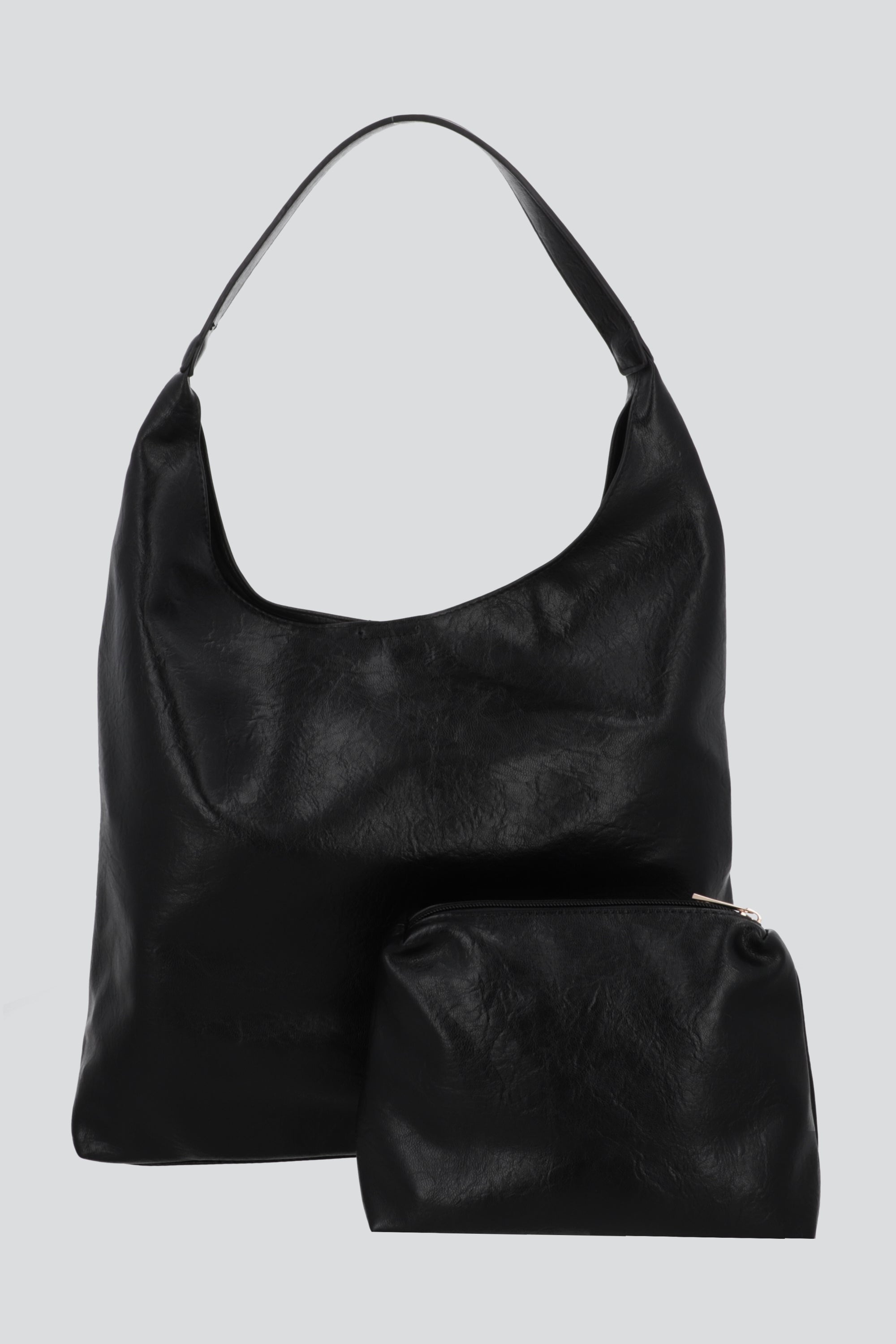 Bolsa hobo grande NEGRO