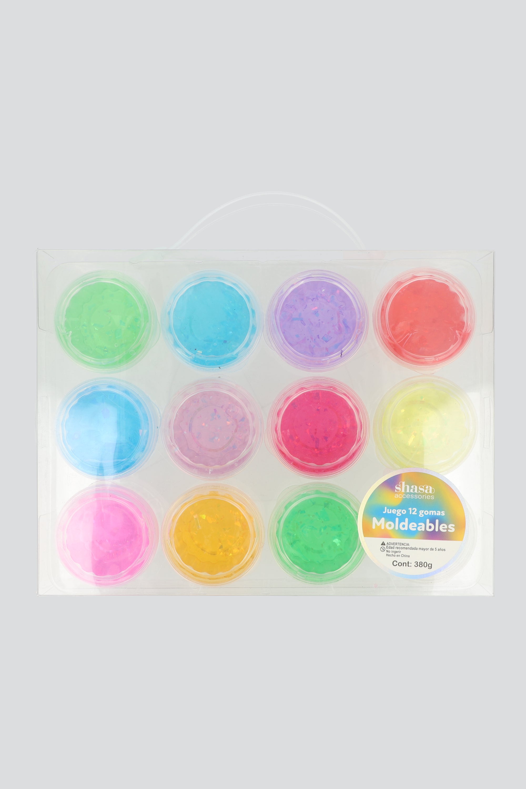 Set 12 slimes bicolor MULTICOLOR