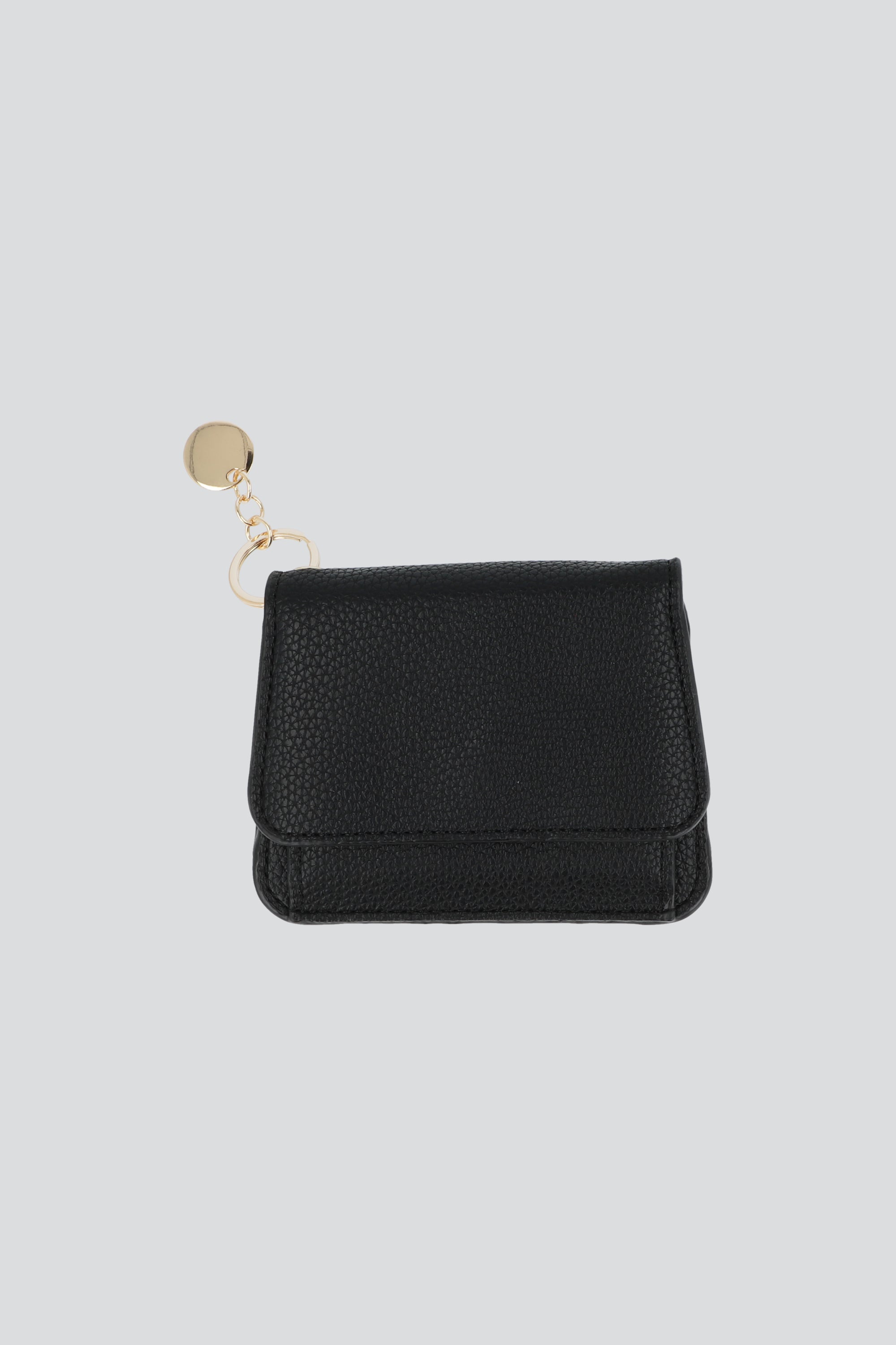 Cartera textura PU NEGRO