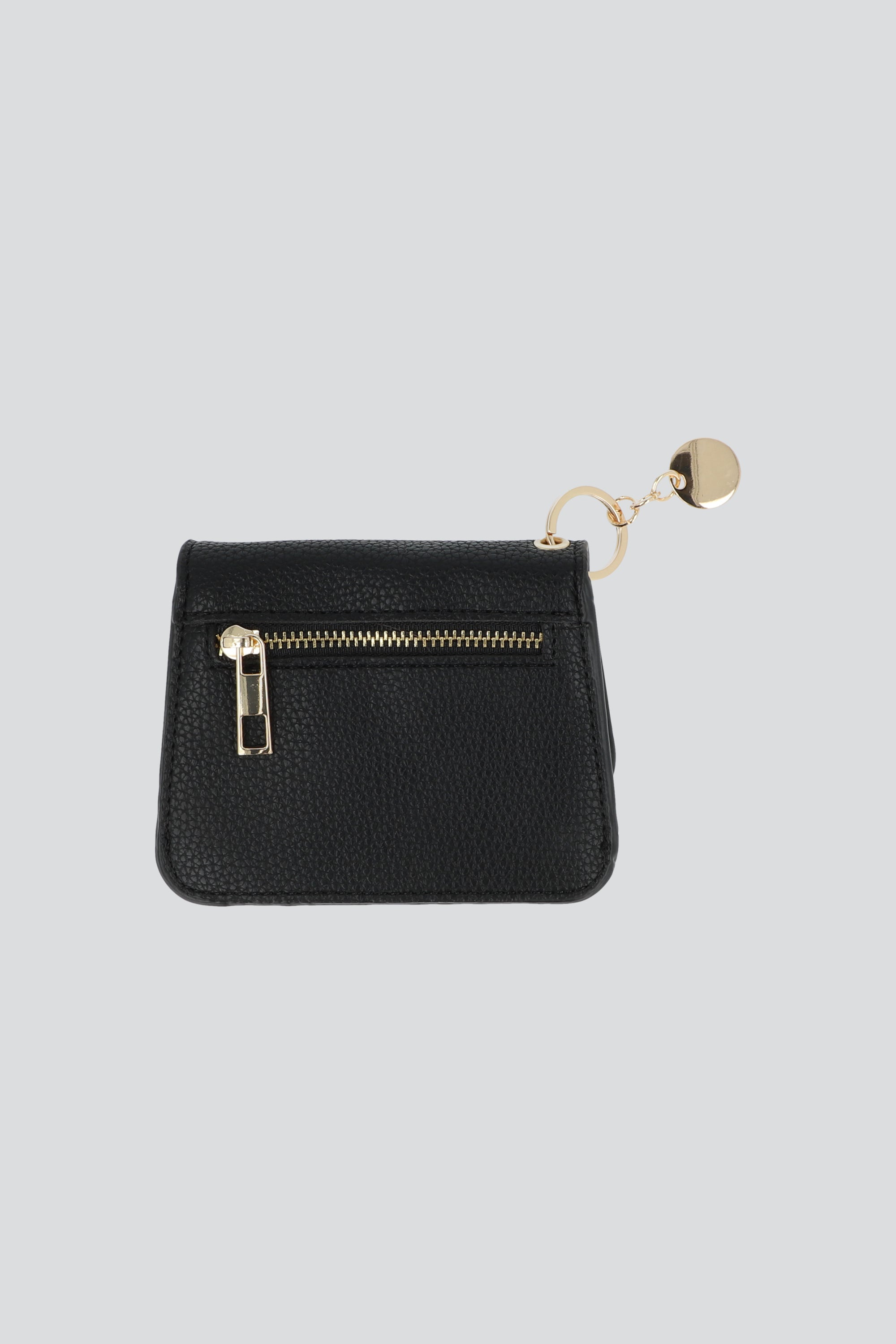 Cartera textura PU NEGRO