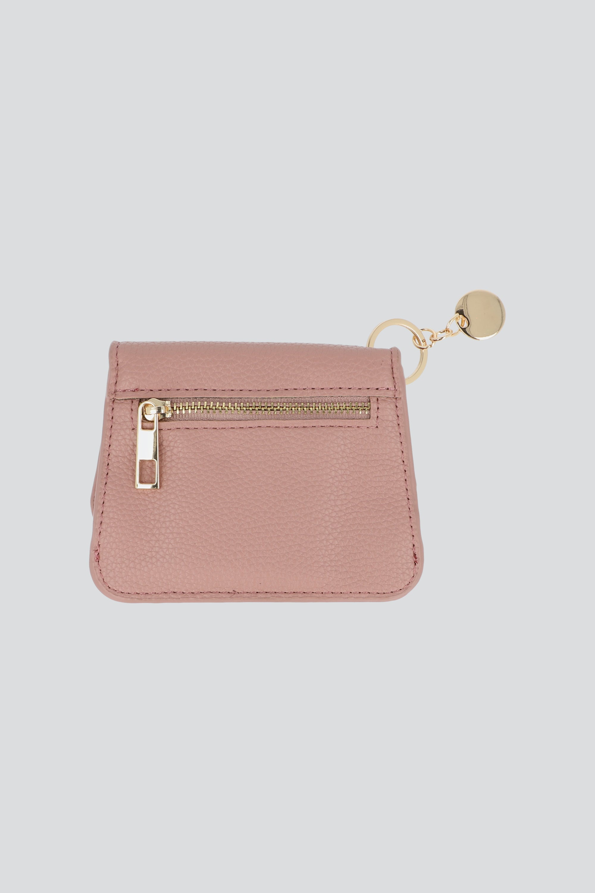 Cartera textura PU PALO DE ROSA
