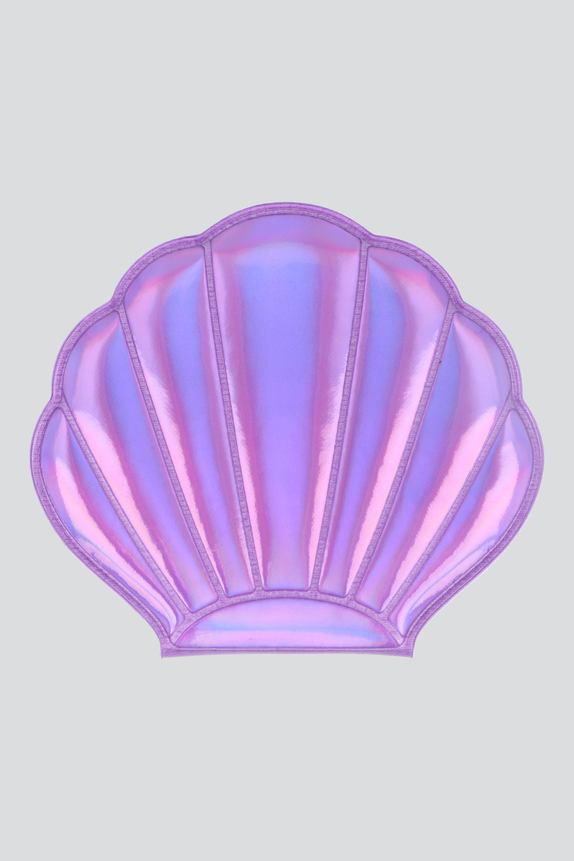 Espejo doble concha iridiscente MORADO