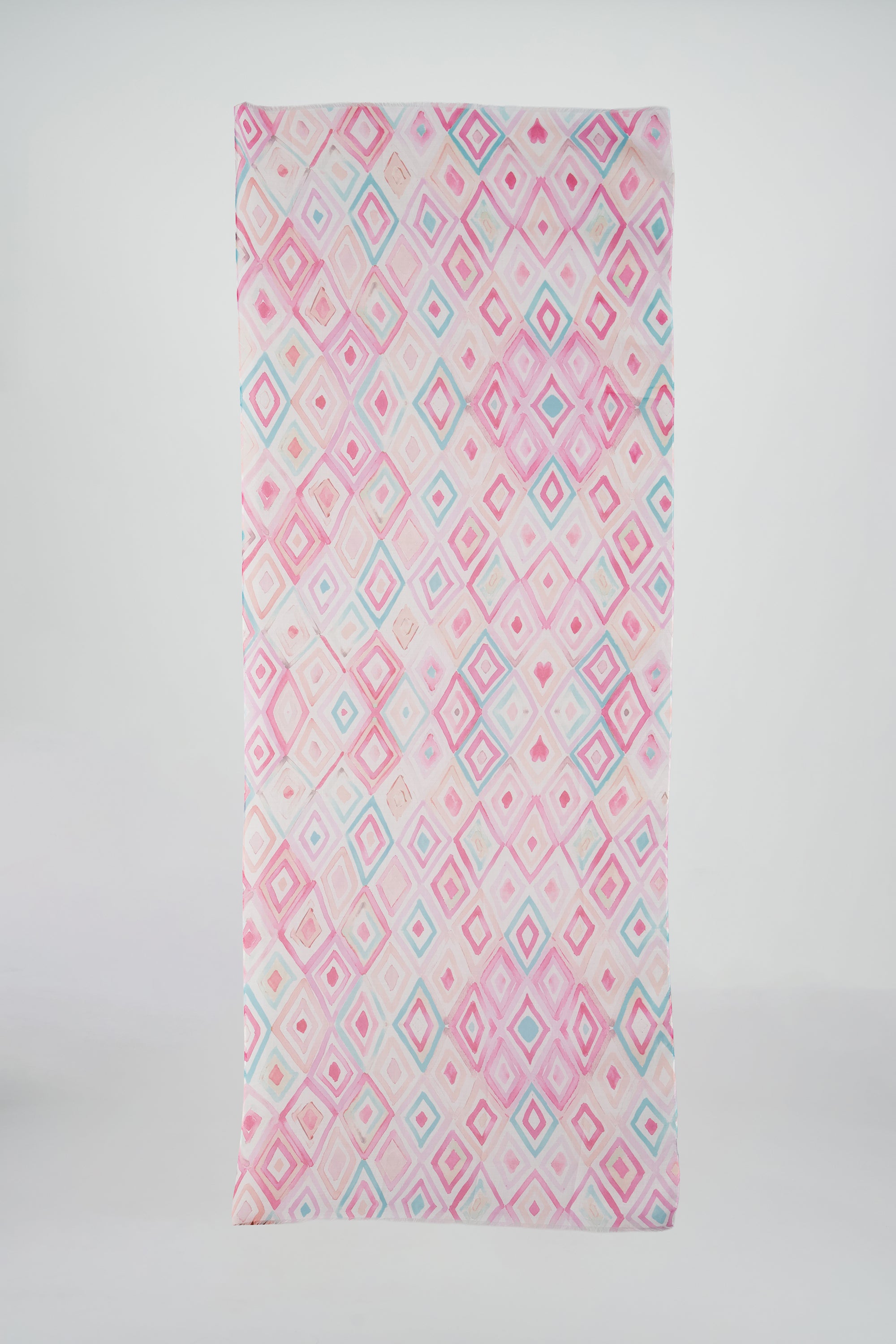Pashmina rombos 70*180 ROSA