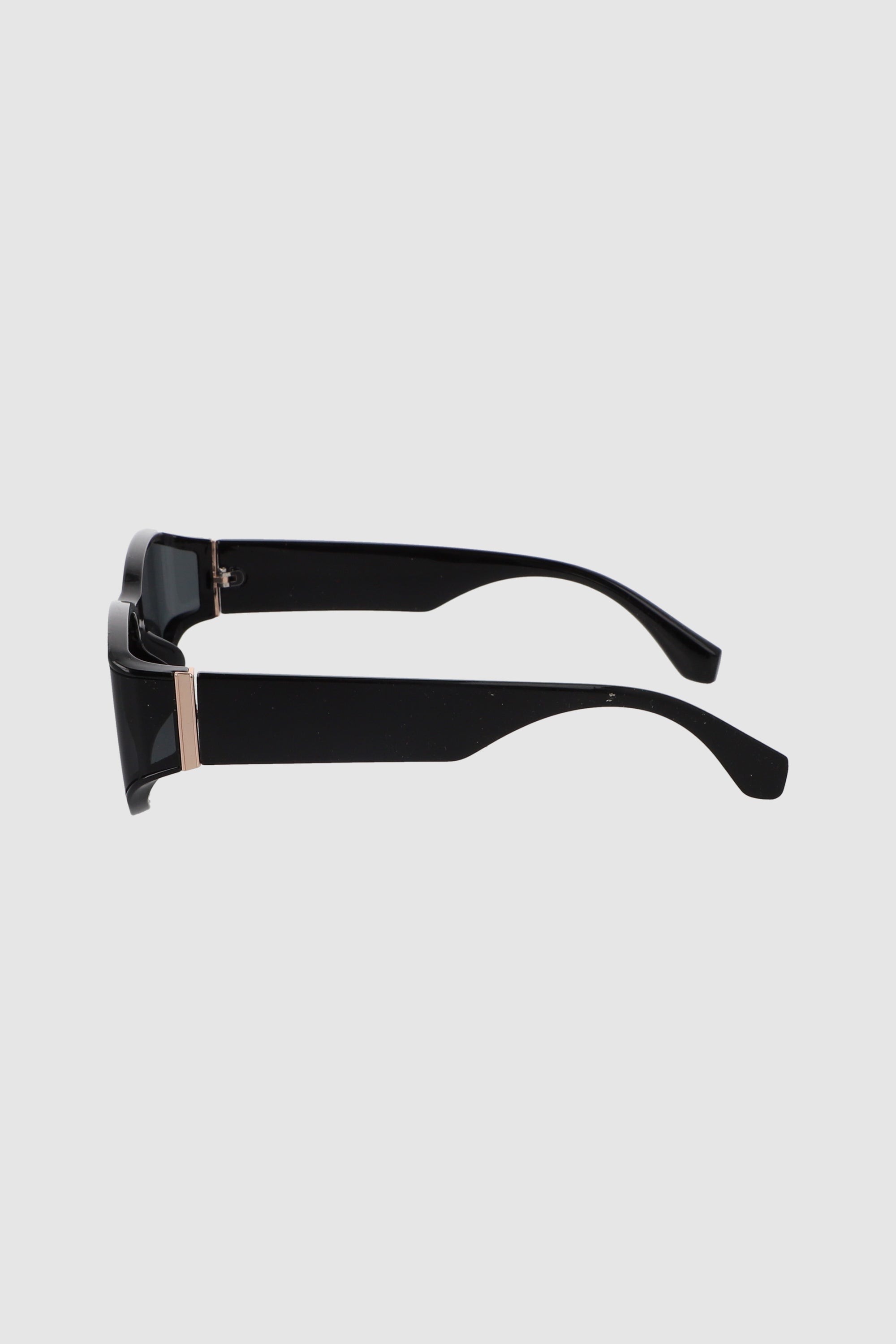 Lente rectangular alargado NEGRO