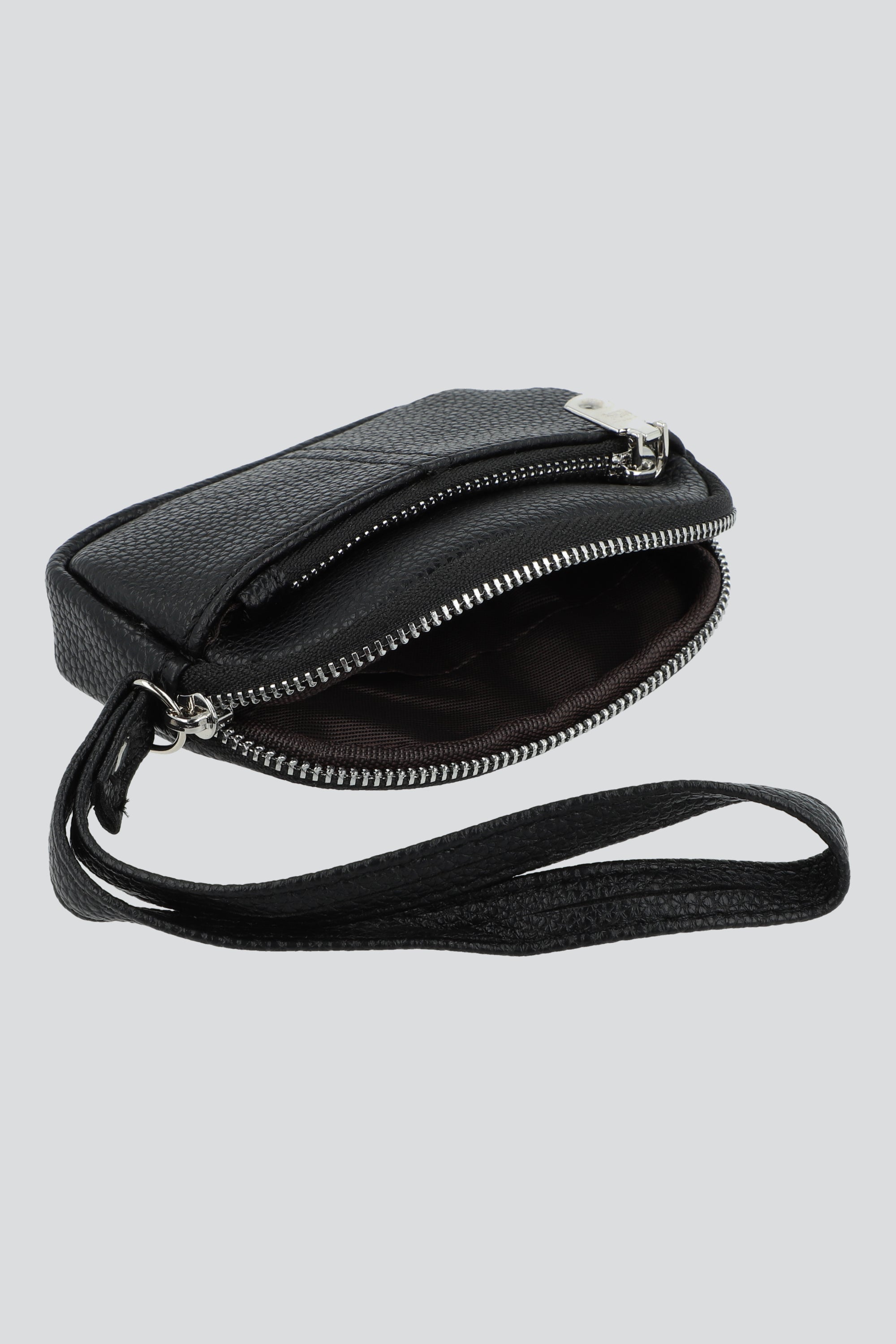 Cartera ovalada correa NEGRO