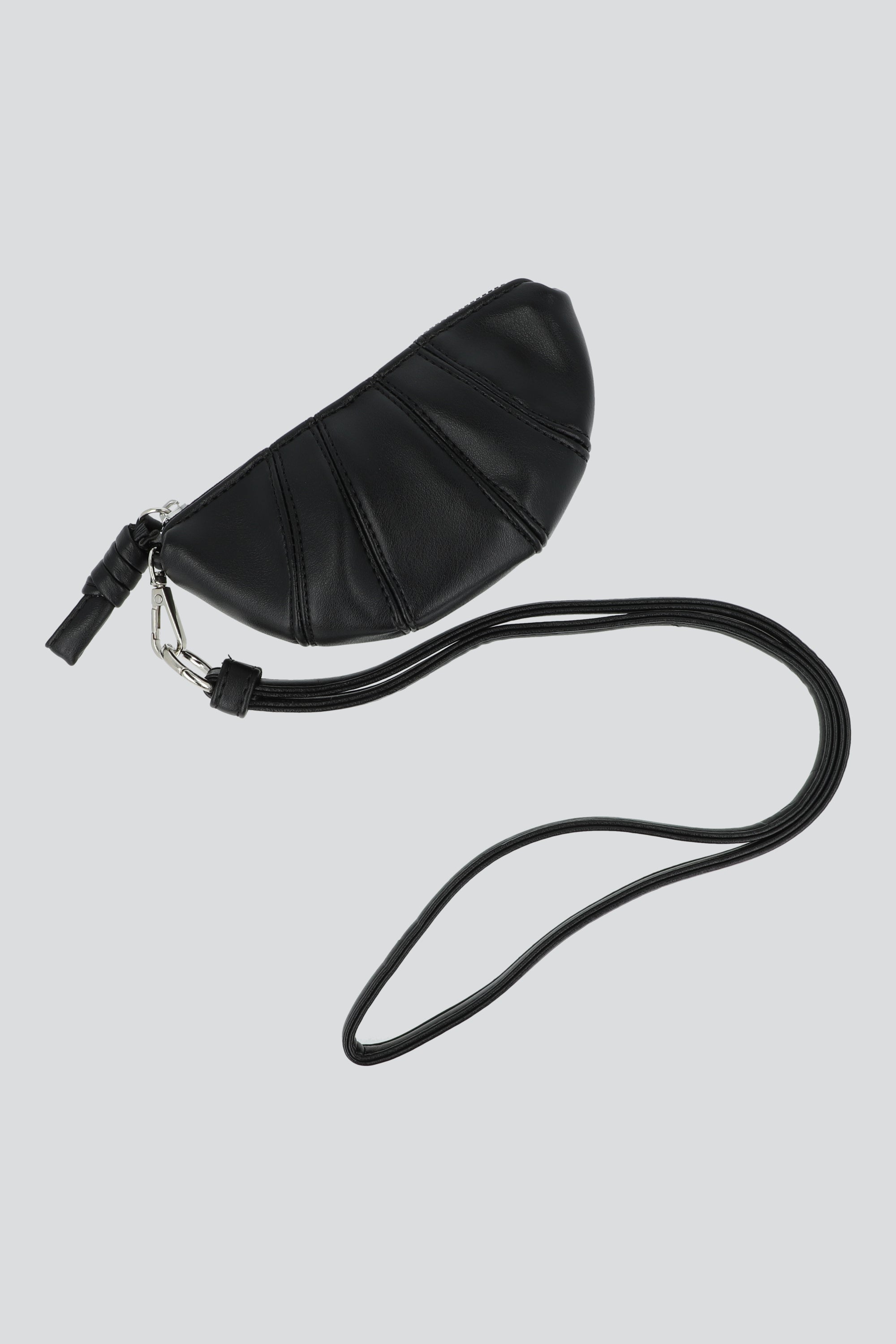 Cartera croissant NEGRO