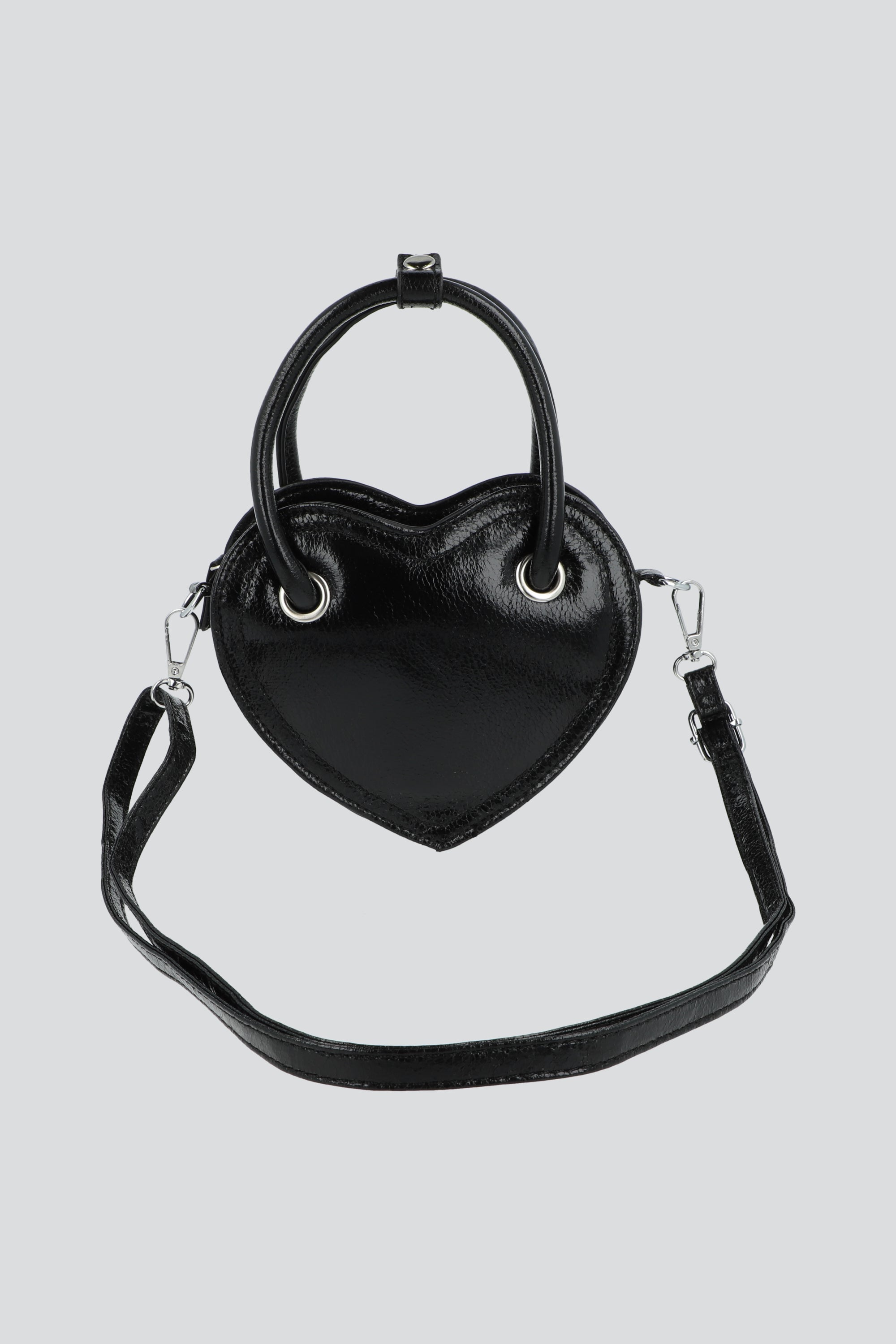 Bolsa silueta heart NEGRO
