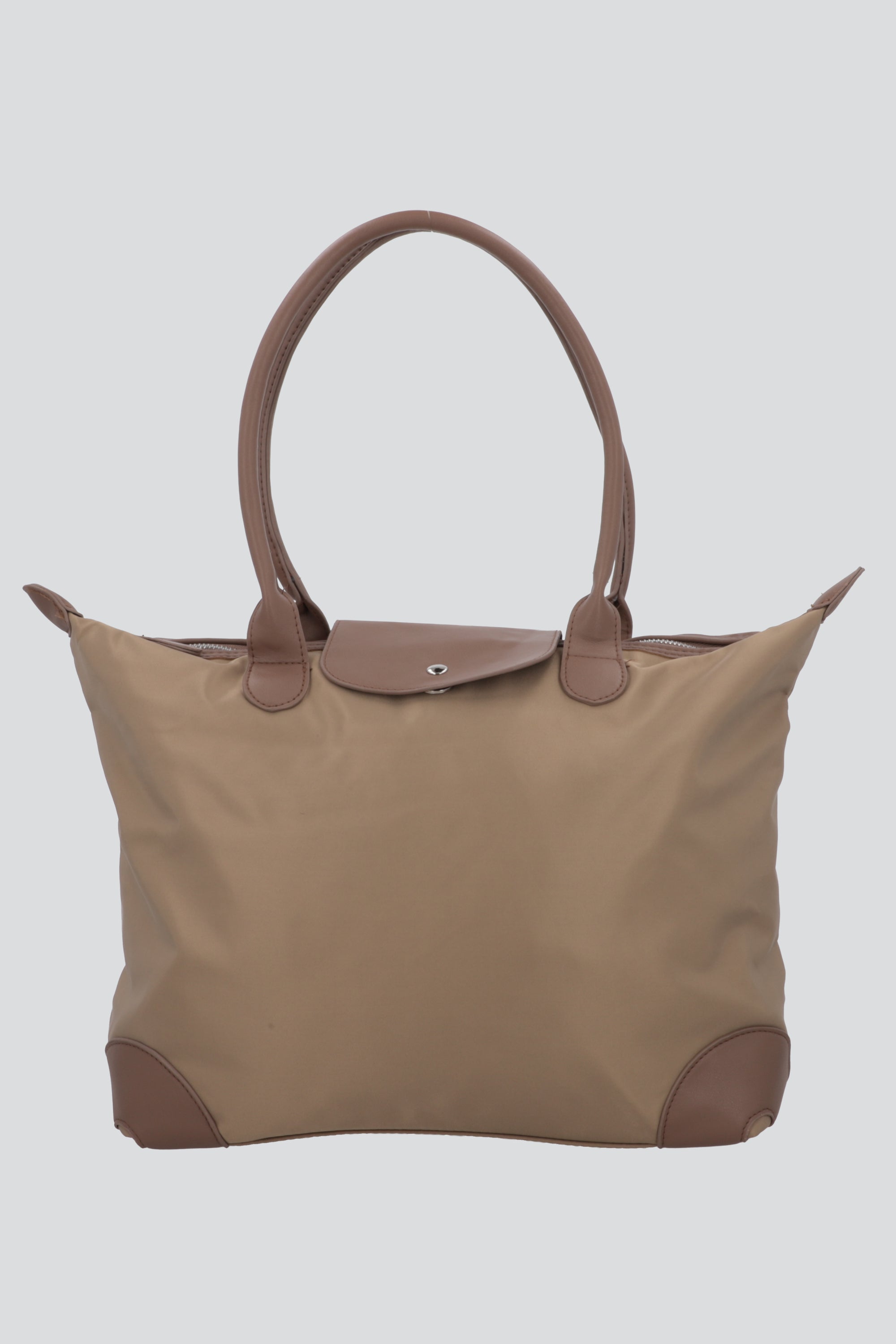 Bolsa tote nylon lch CAFE