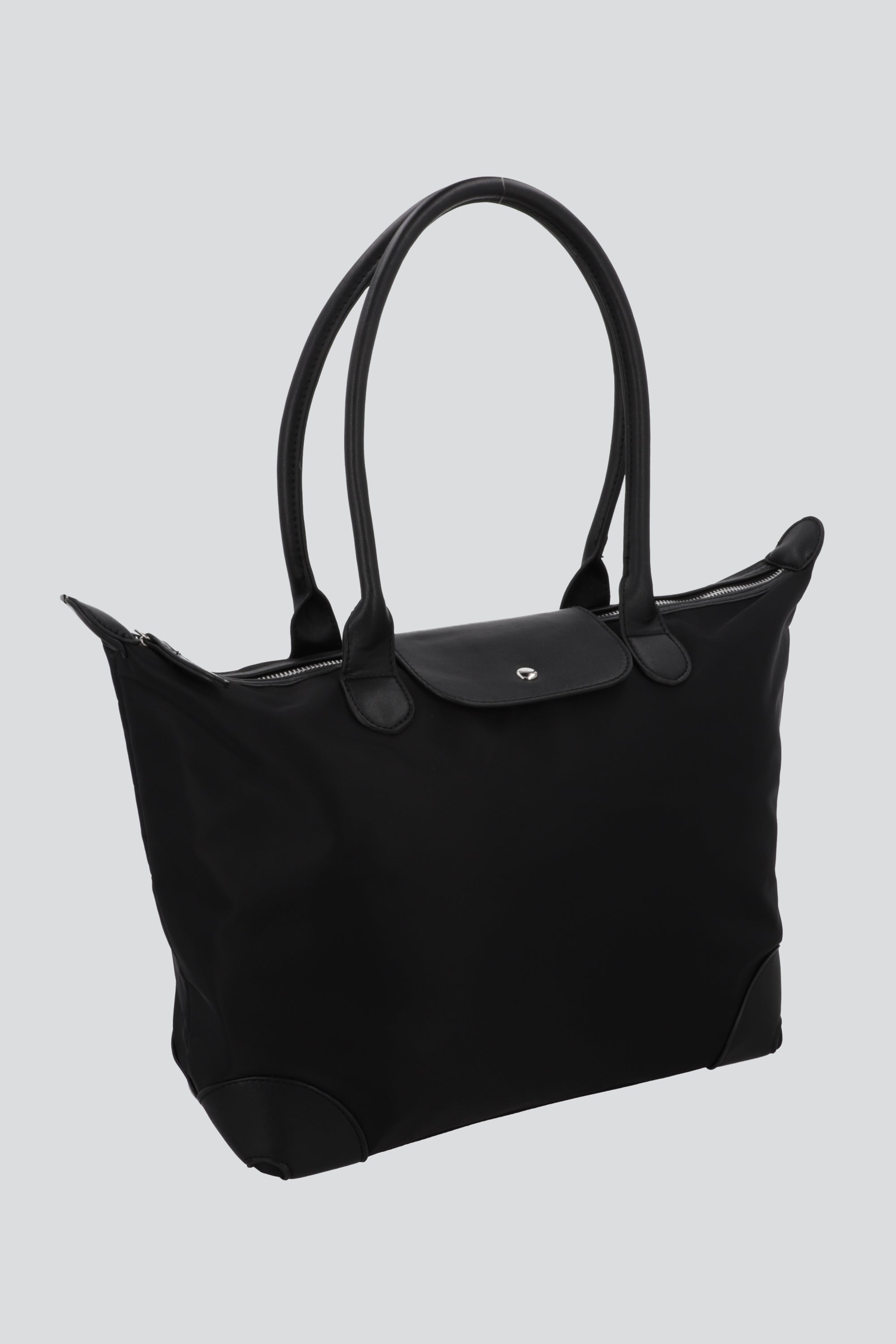 Bolsa tote nylon lch NEGRO