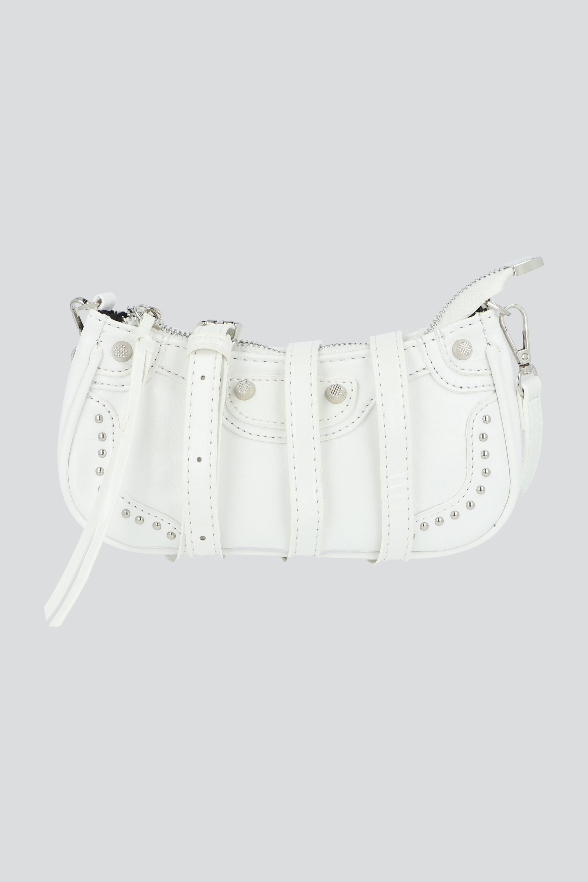 Bolsa baguette studs HUESO