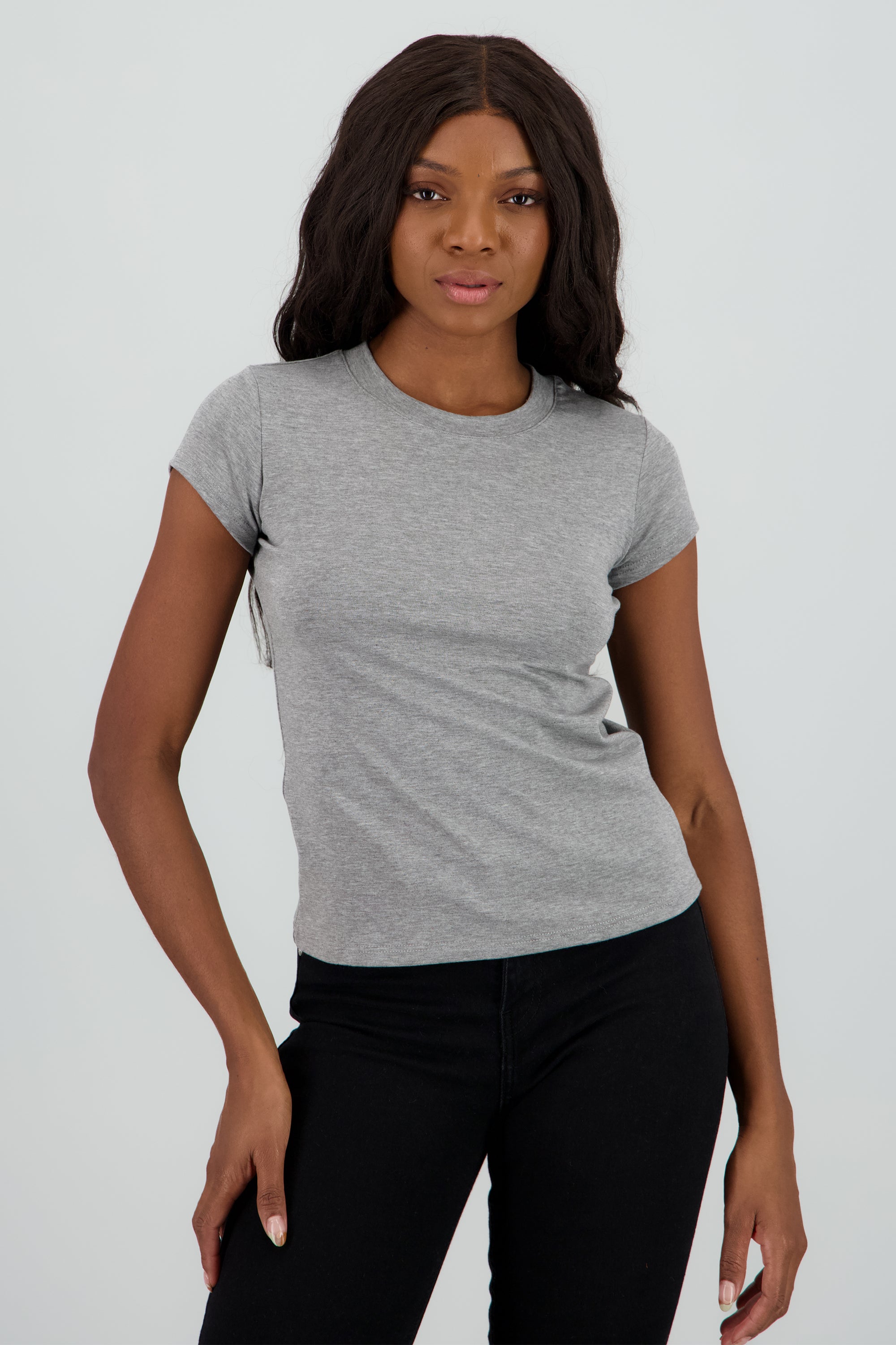 Playera lisa GRIS