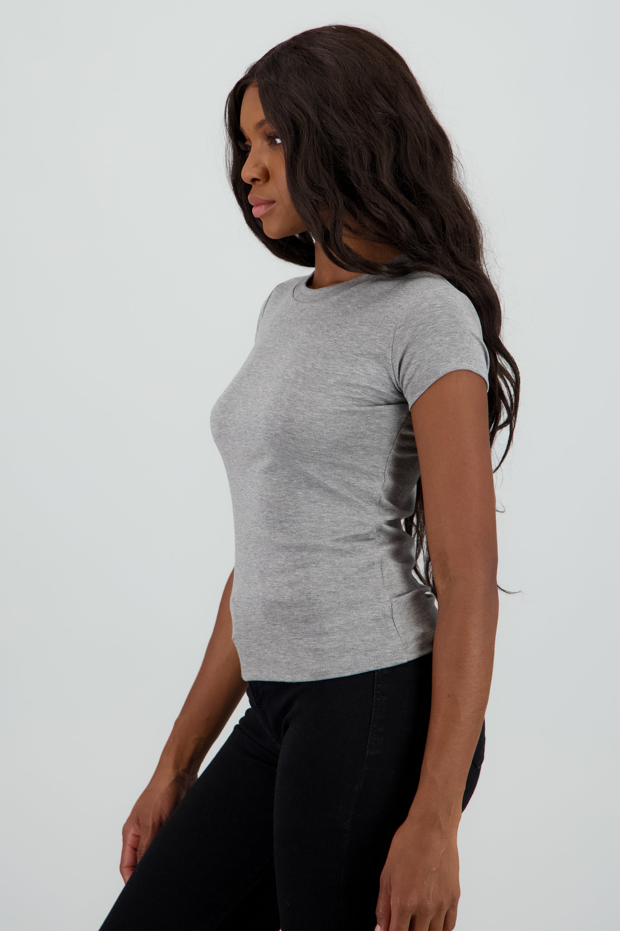 Playera lisa GRIS