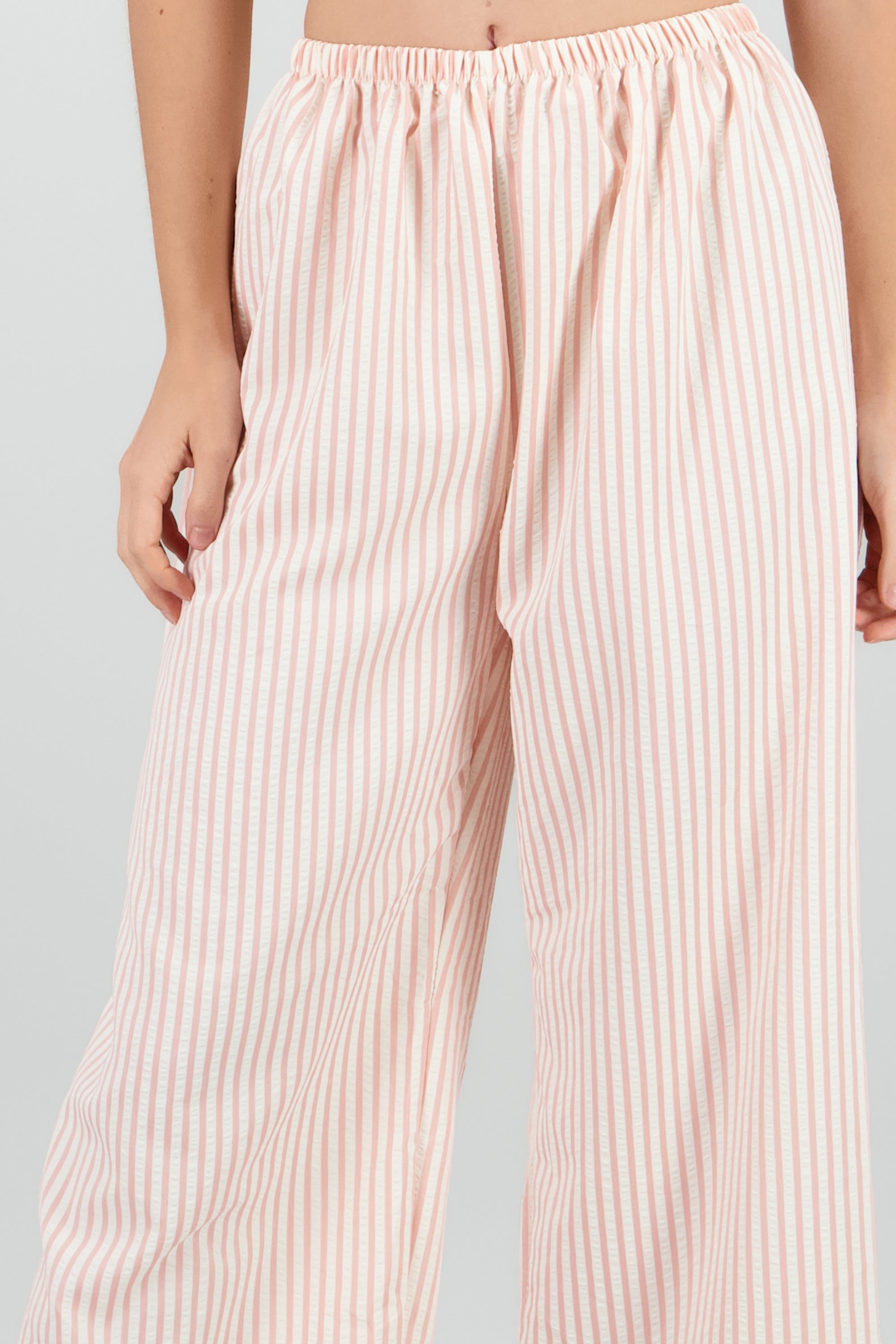 Pantalon rayas ROSA