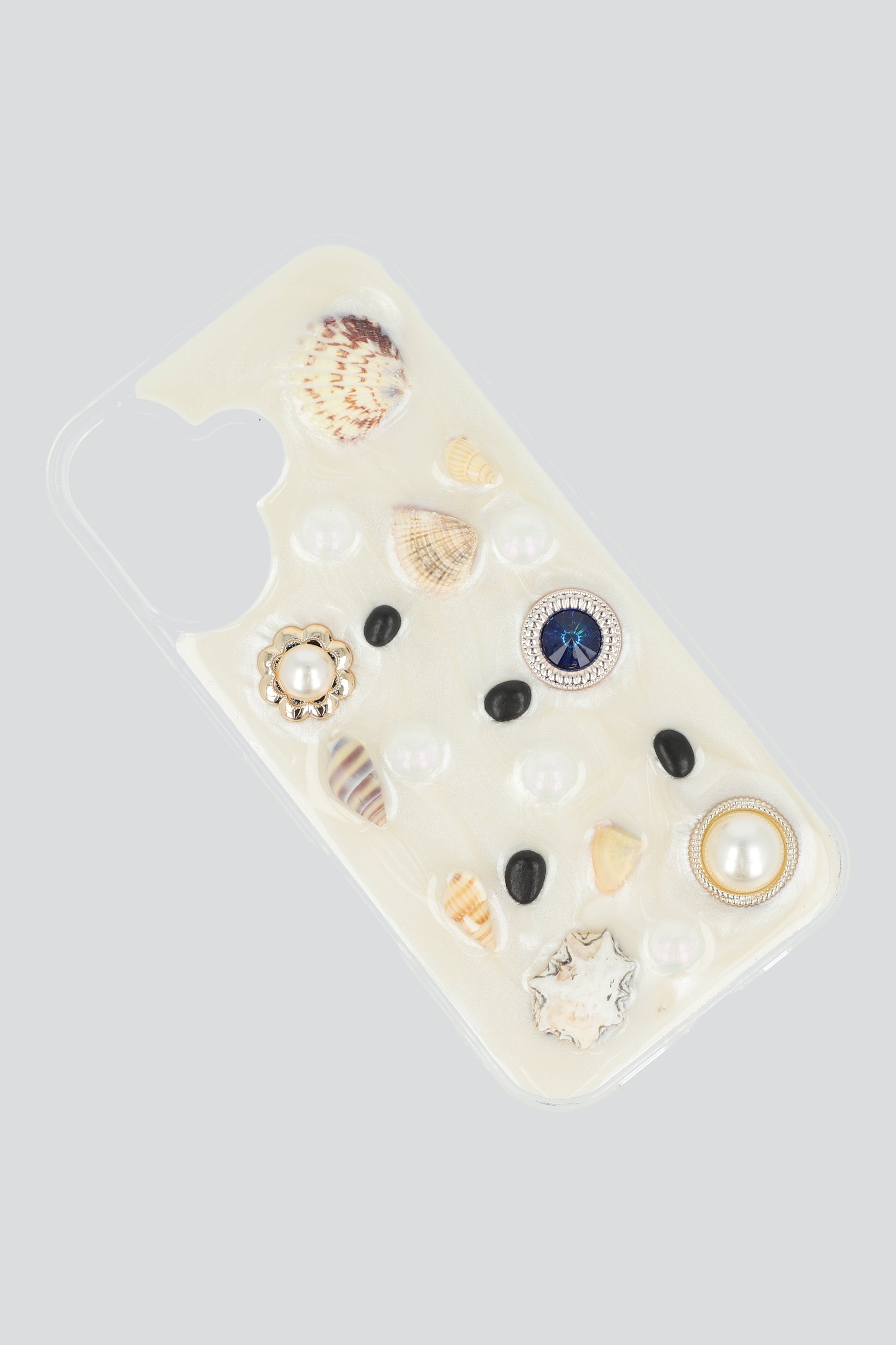 Funda para cel iph 16 items del mar BLANCO