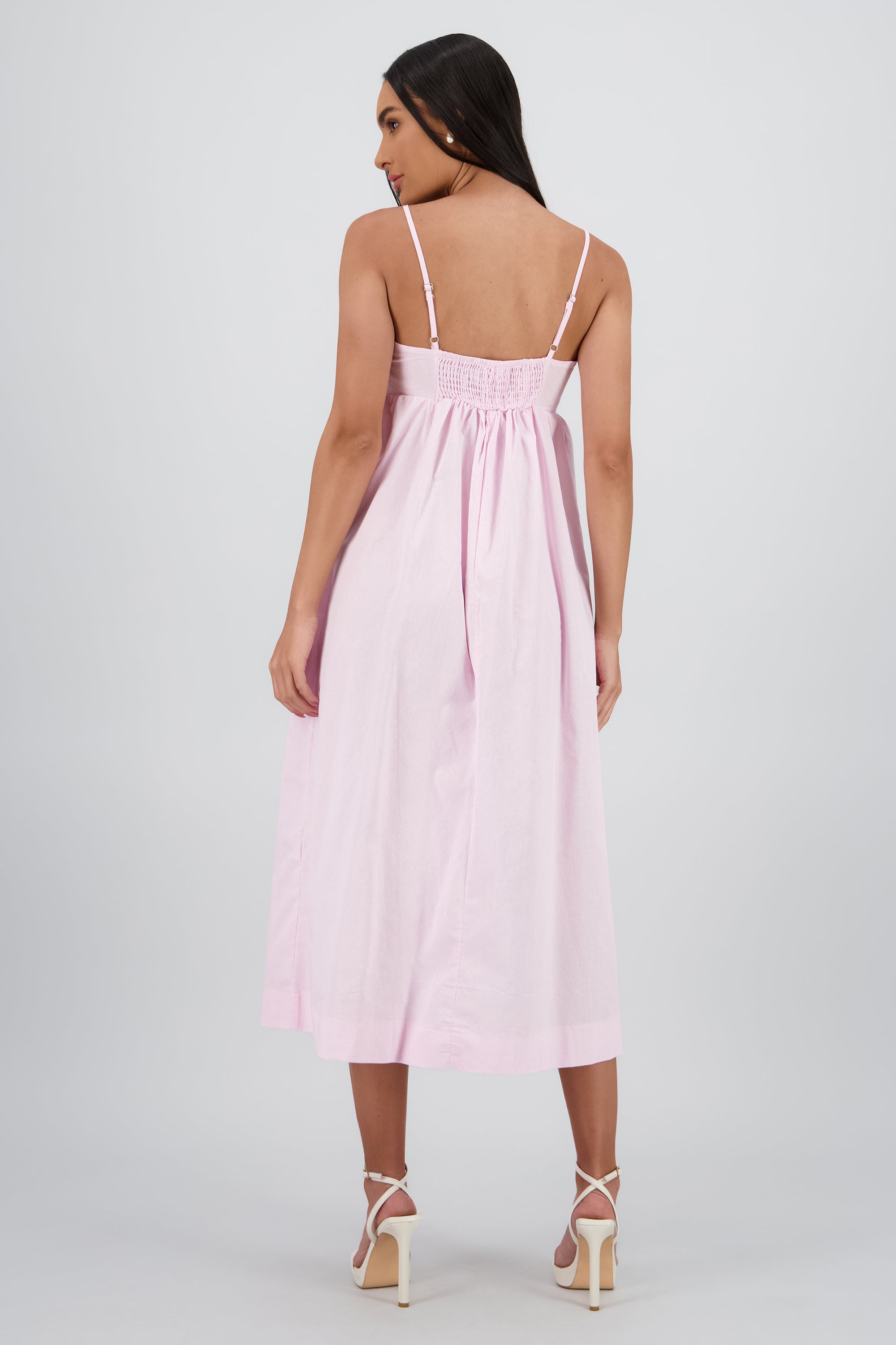 Maxi vestido piping ROSA