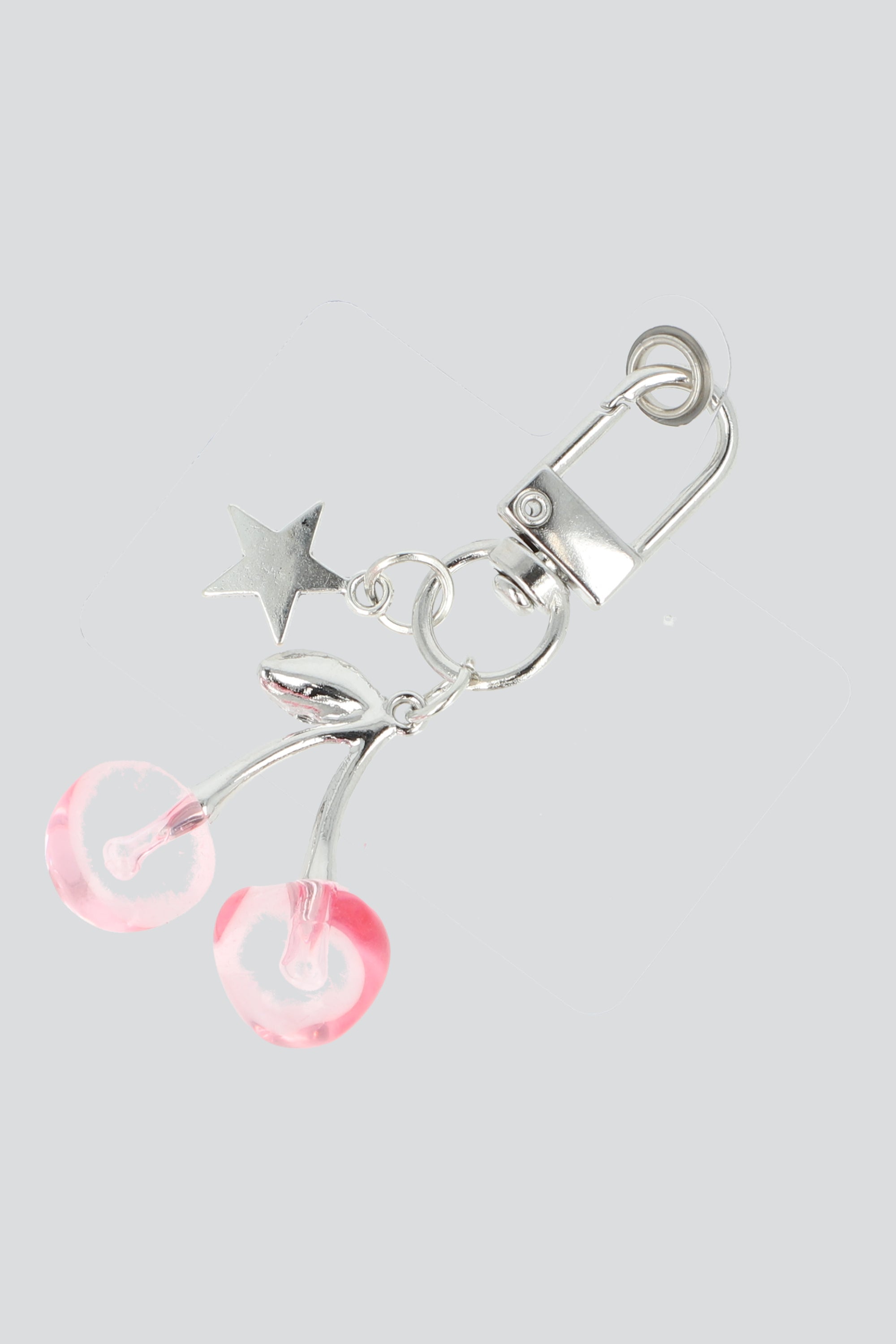 Charm para cel cereza estrella ROSA