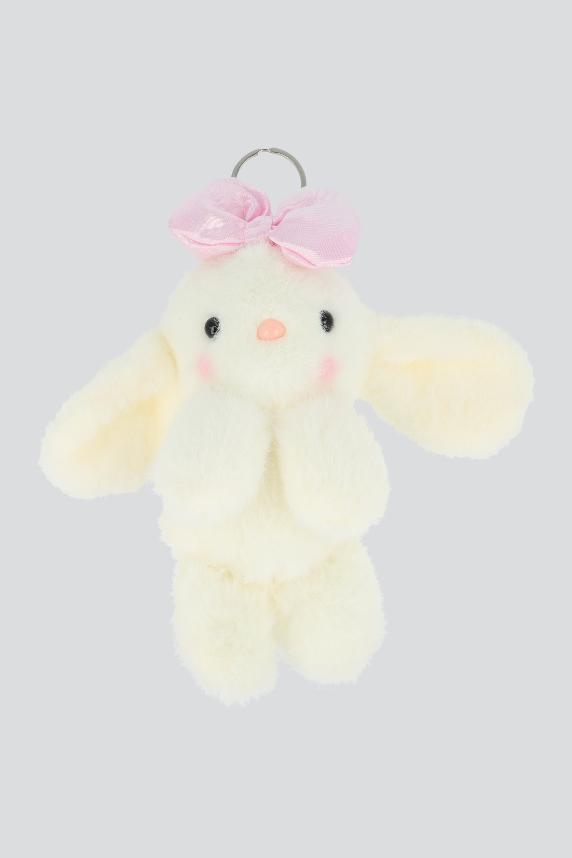 LLAVERO CONEJO MOÑO BLANCO