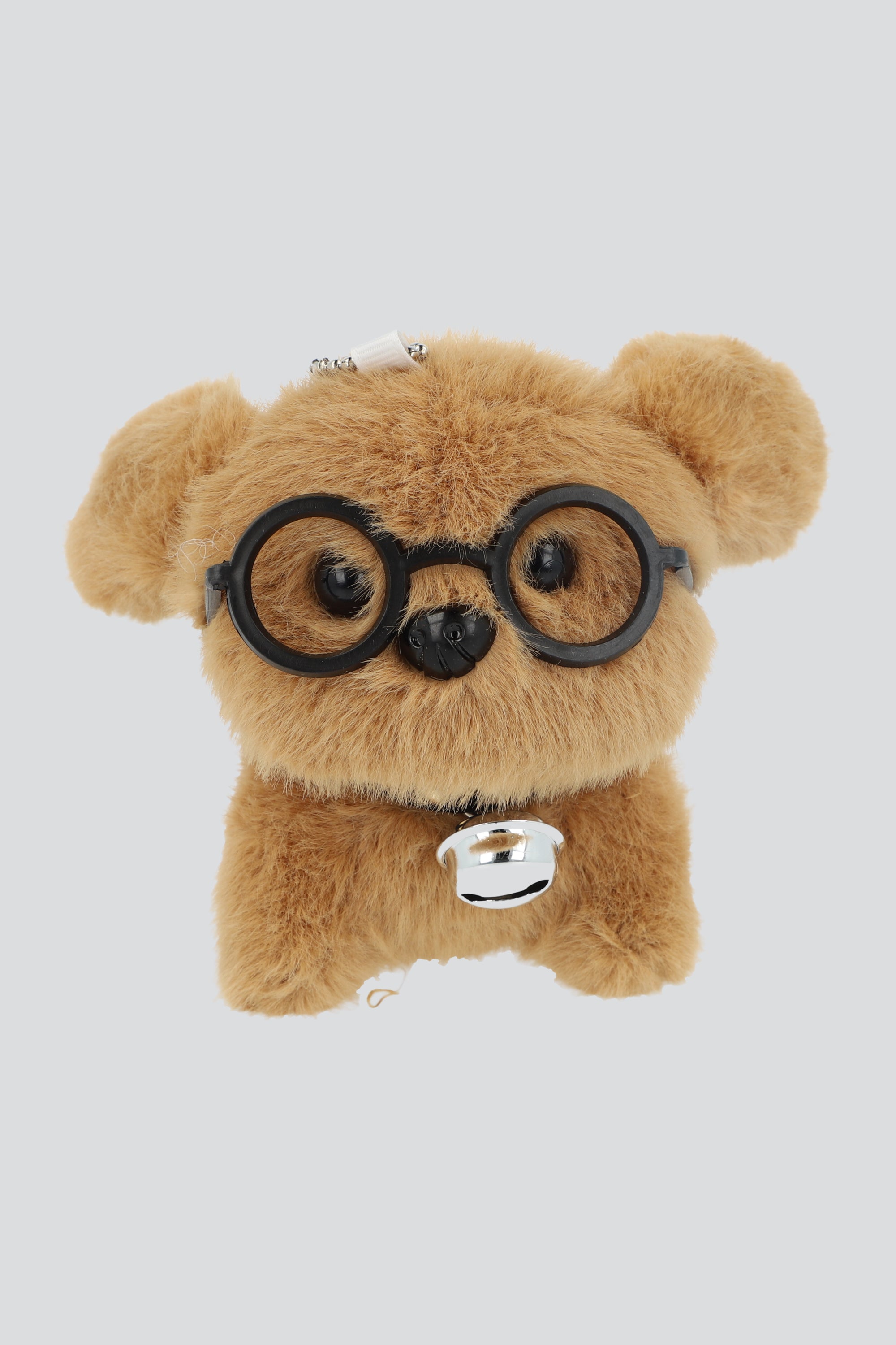 LLAVERO PERRITO LENTES CAFE