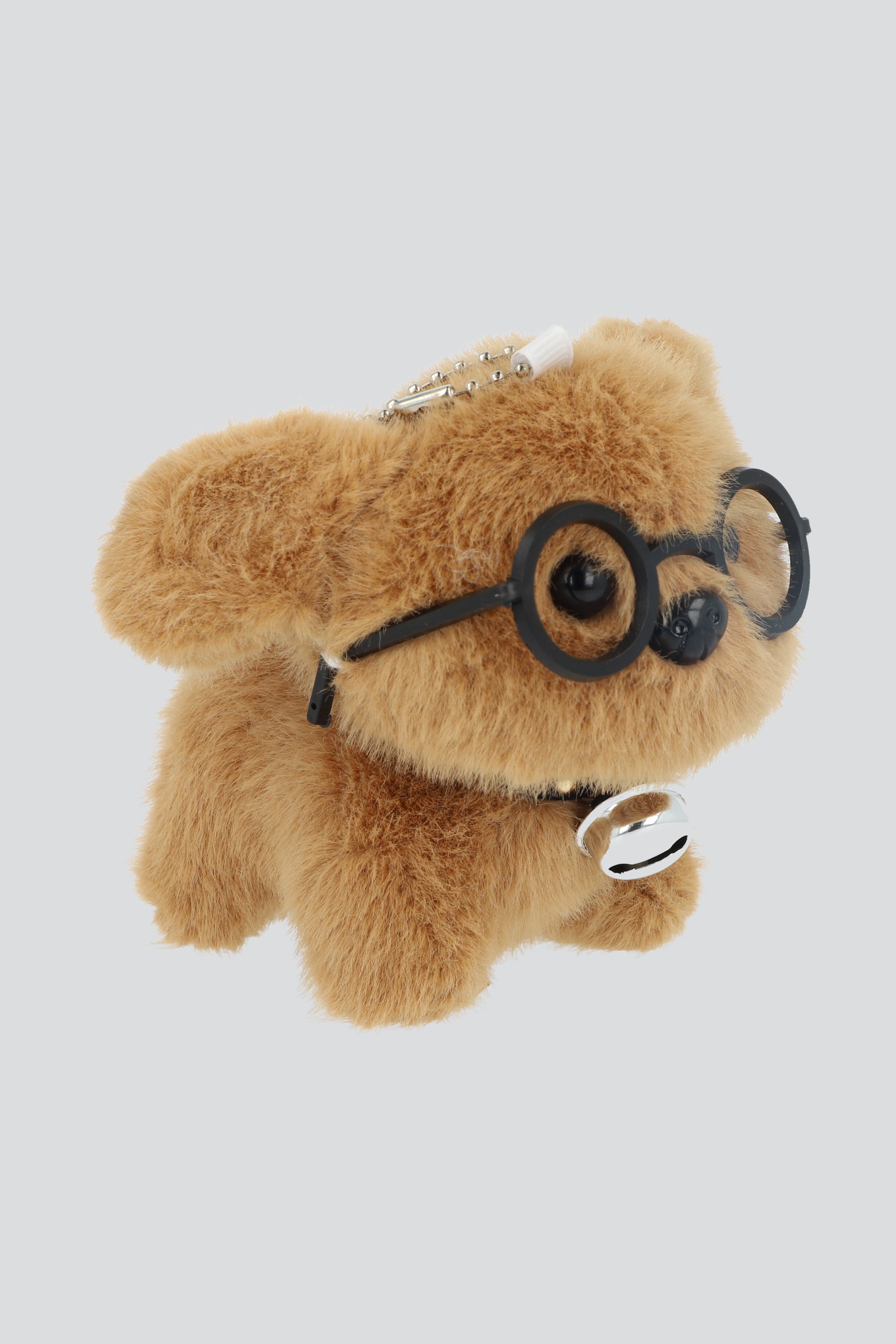 LLAVERO PERRITO LENTES CAFE