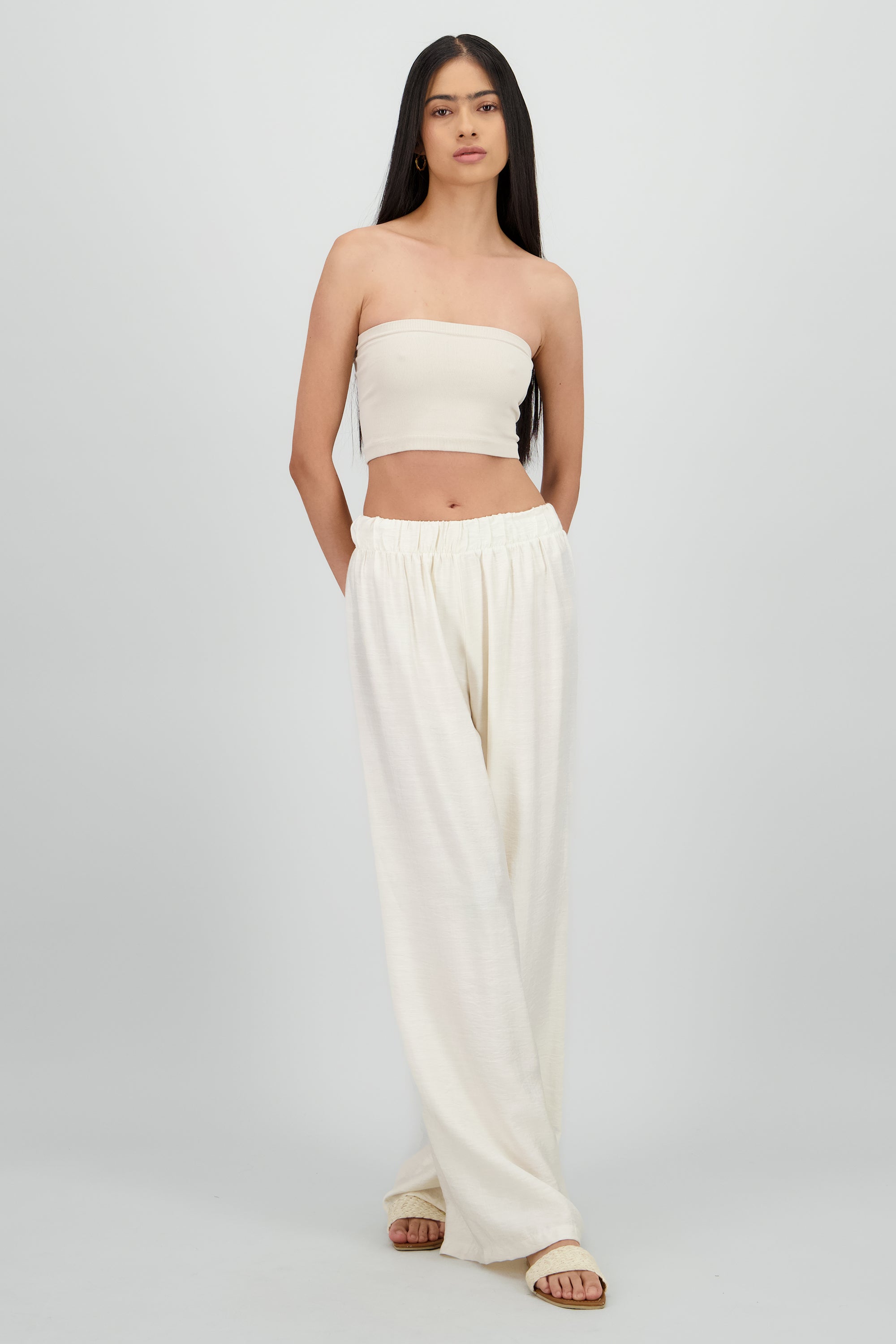 Pantalon wide leg ligero ARENA