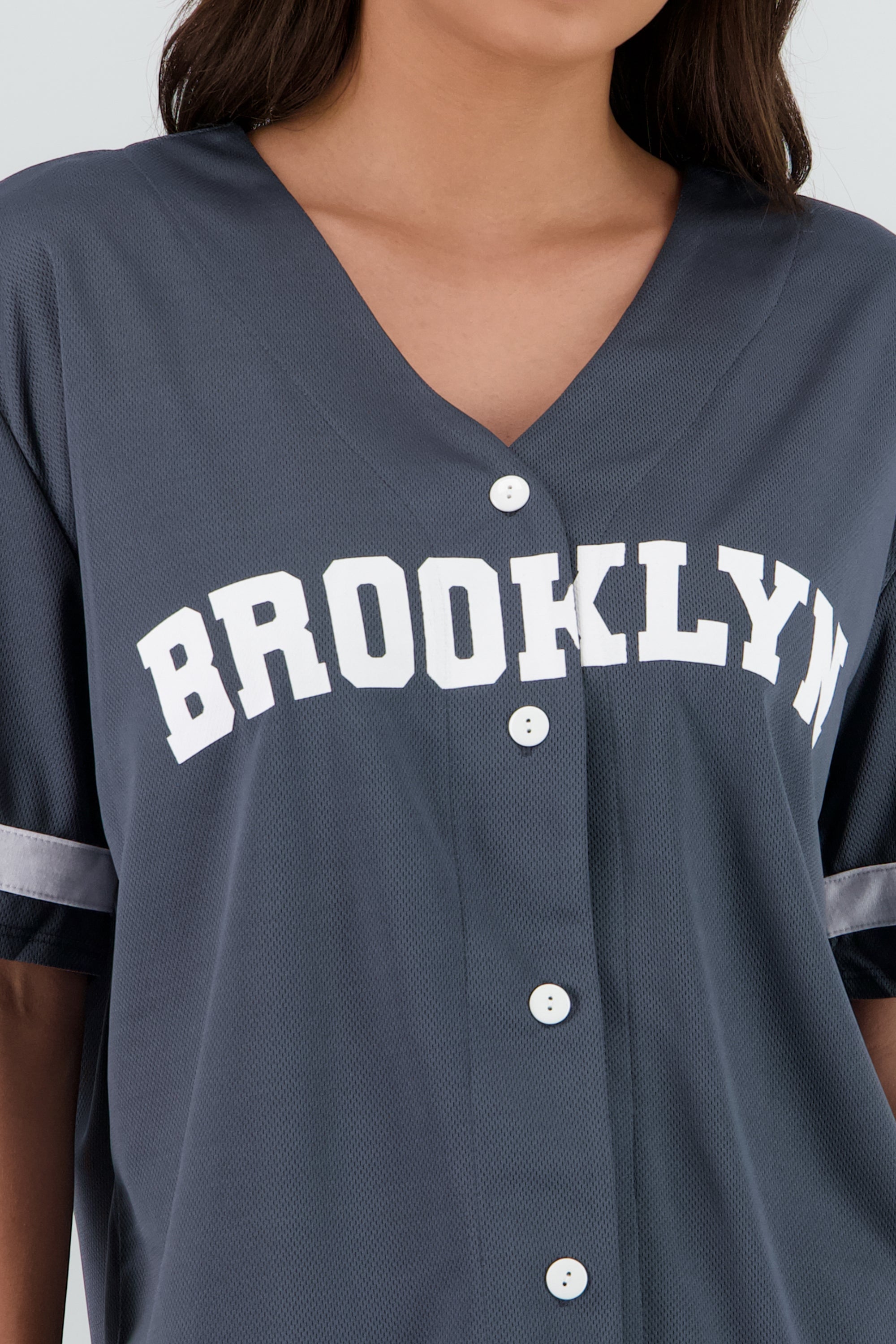 Playera deporte brooklyn GRIS