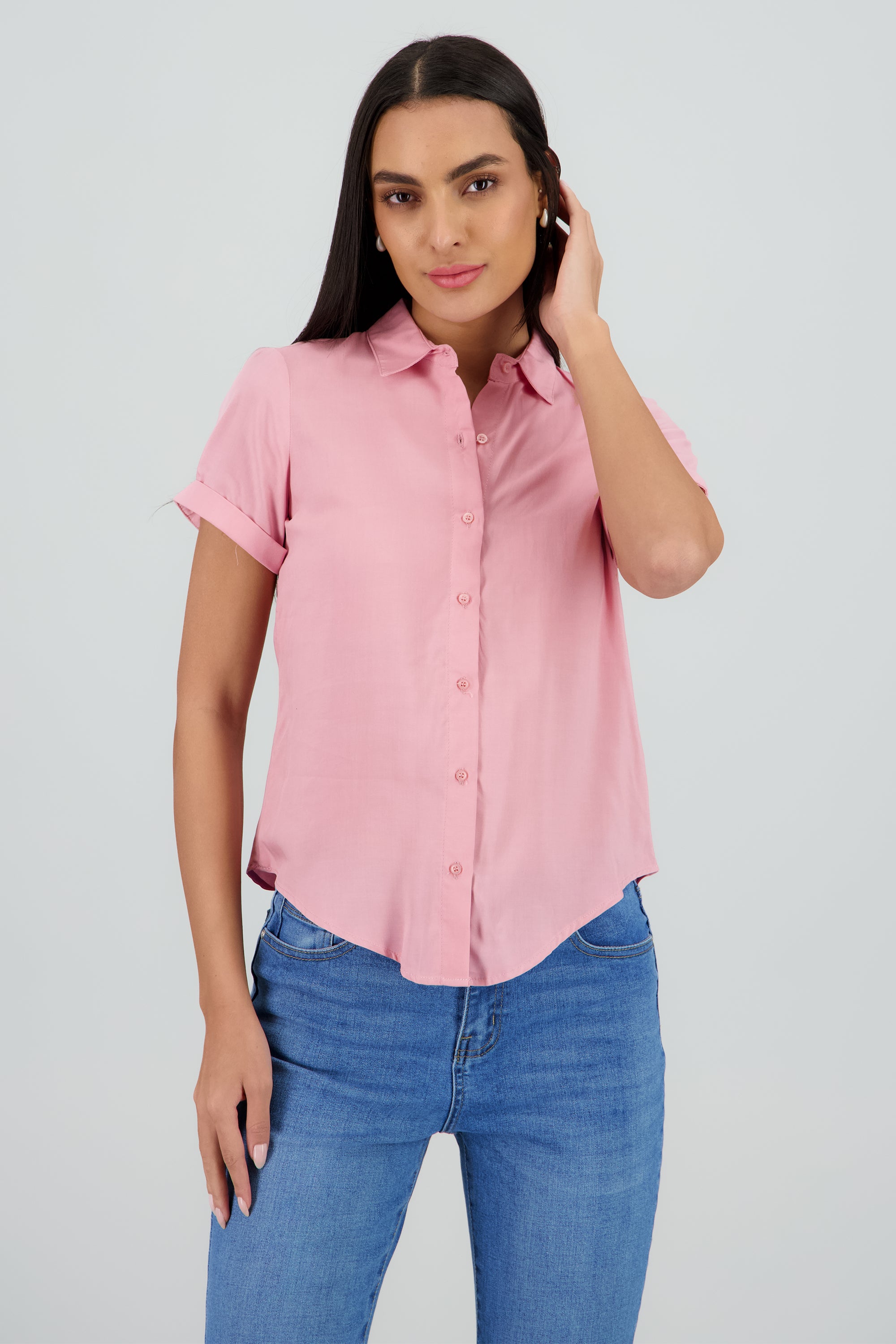 Camisa Manga Corta PALO DE ROSA