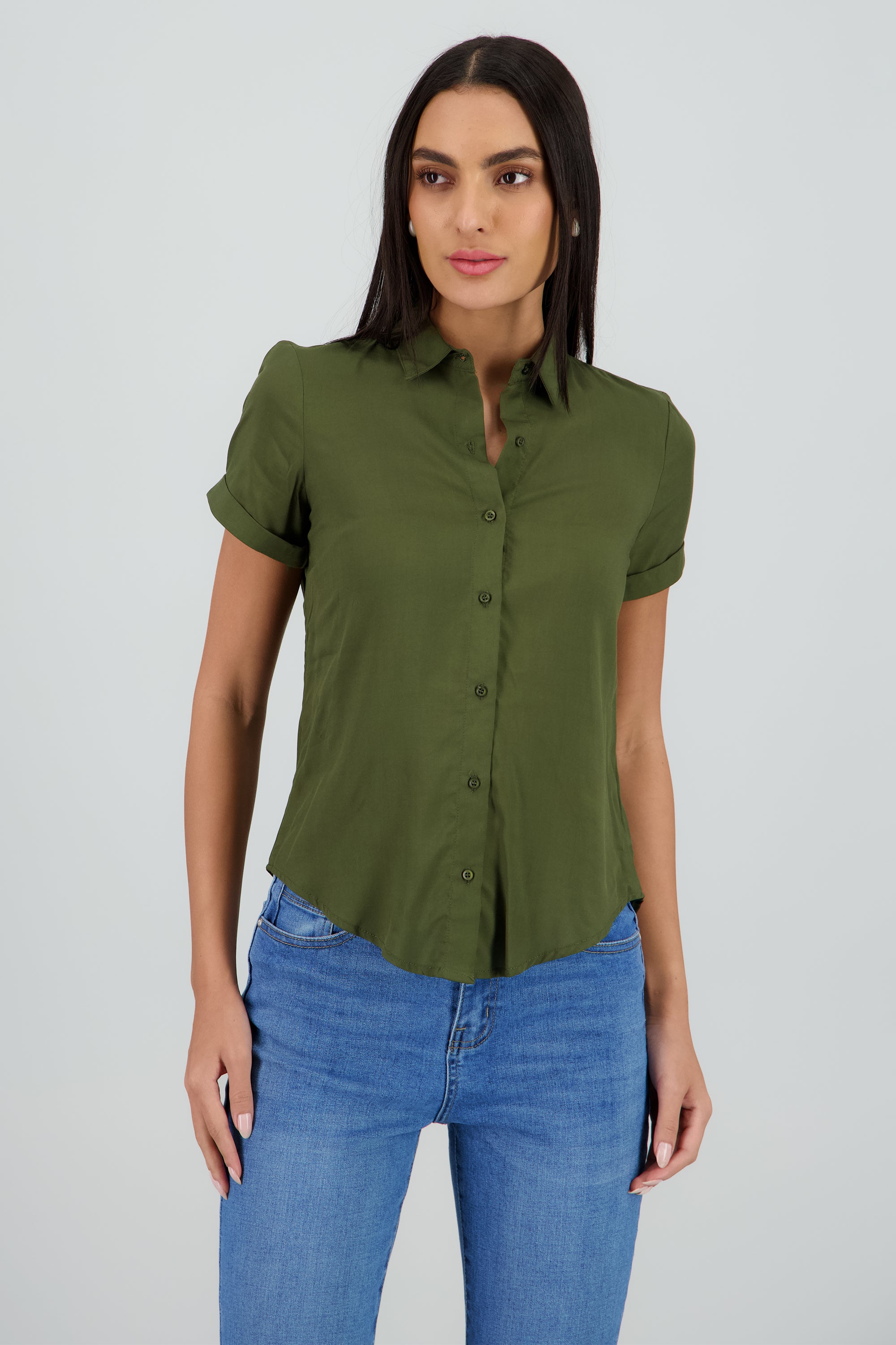 Camisa Manga Corta OLIVO