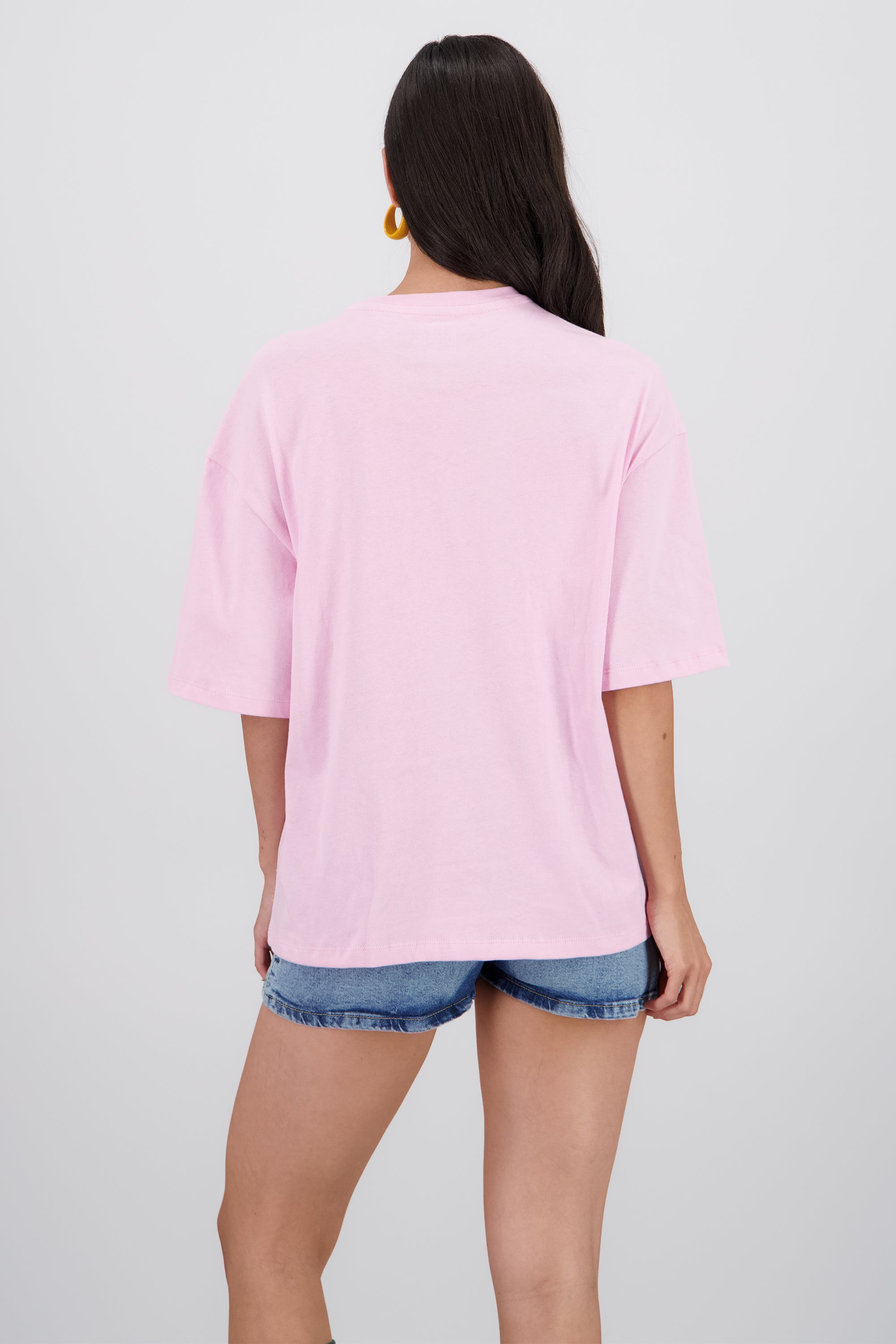 Playera over Bratz brillo ROSA PASTEL