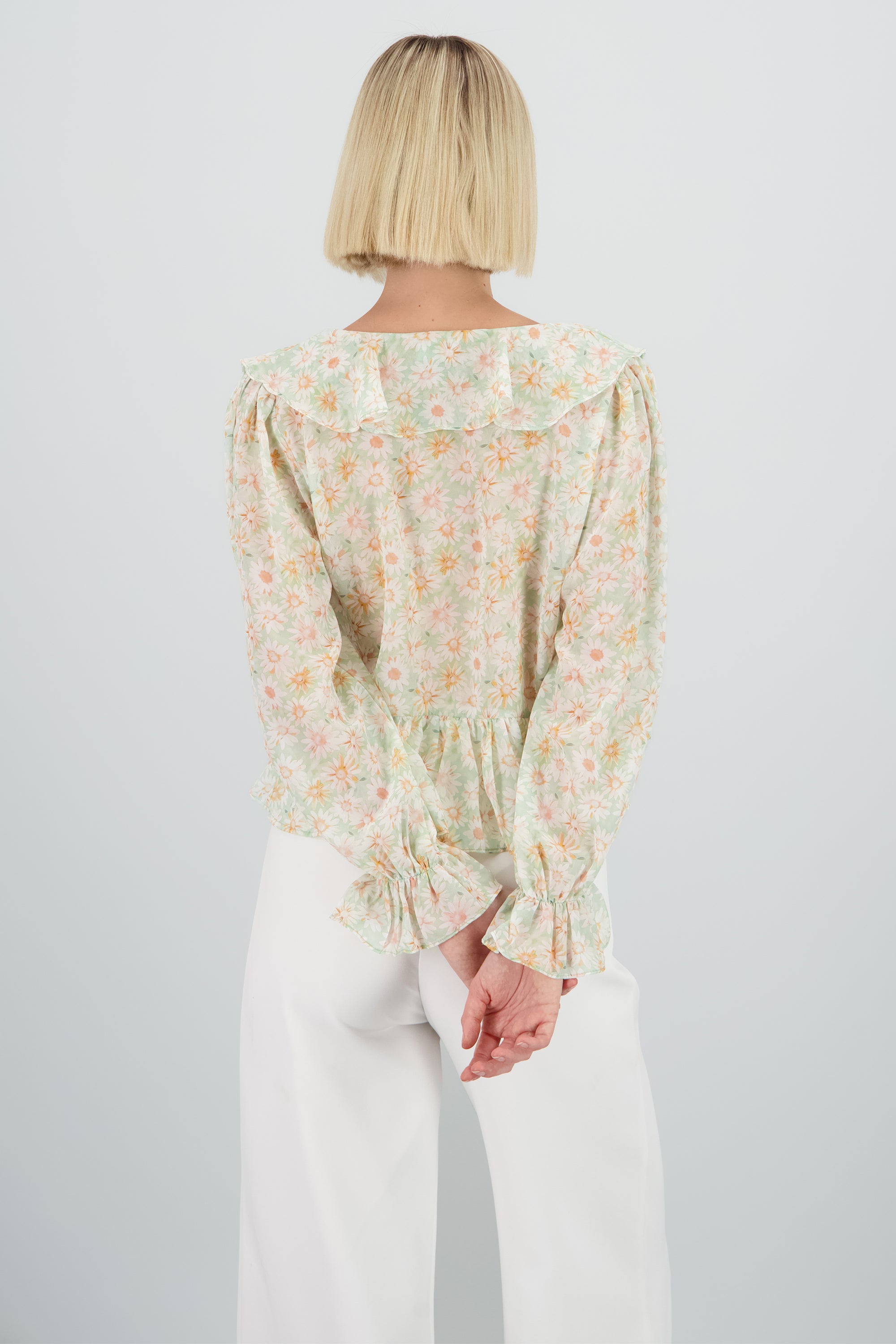 Blusa olanes VERDE COMBO
