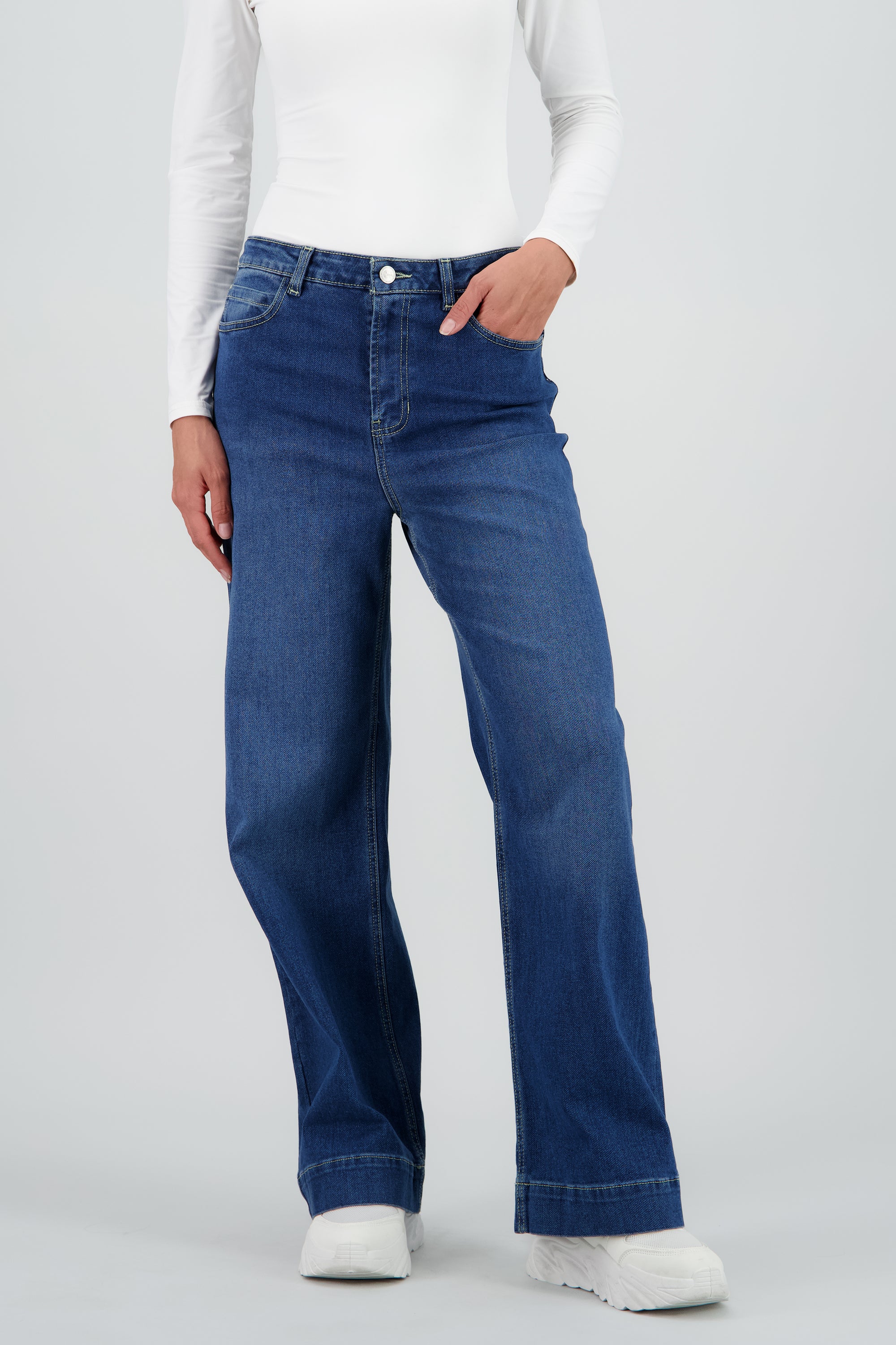 Jeans straight confort STONE MEDIO