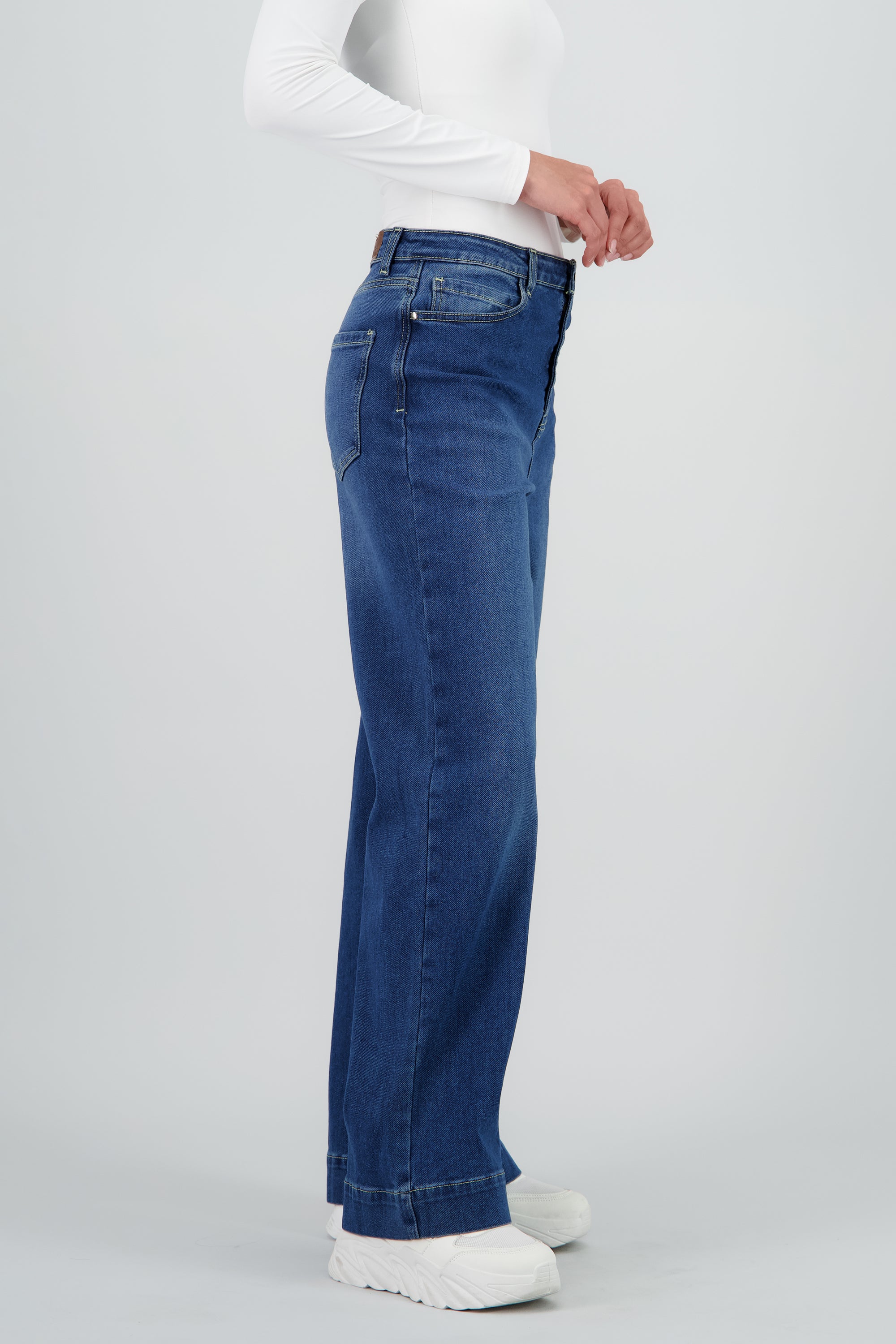 Jeans straight confort STONE MEDIO