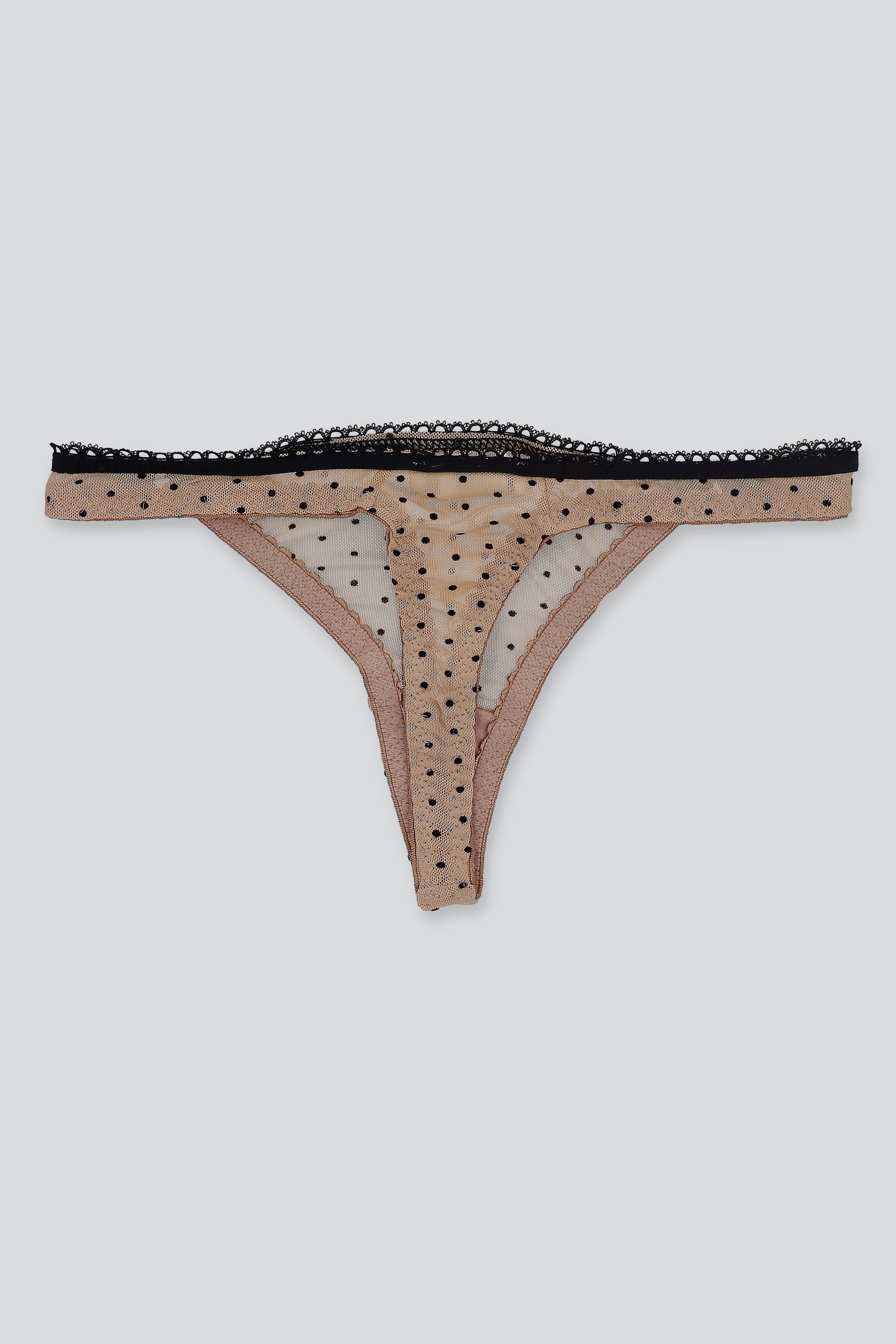 Tanga luniperla picueta BEIGE