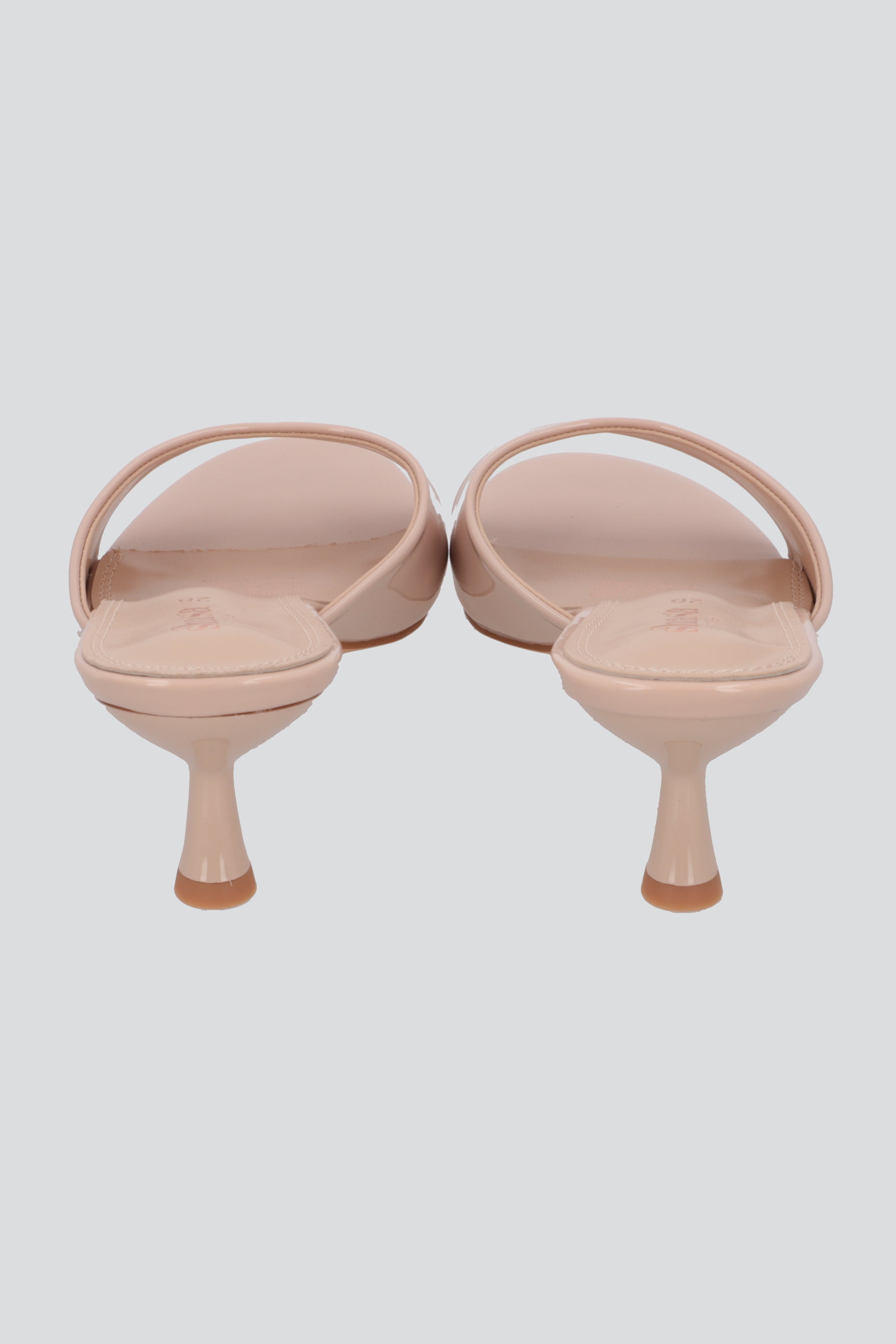 Tacon kitten mula peep toe NUDE