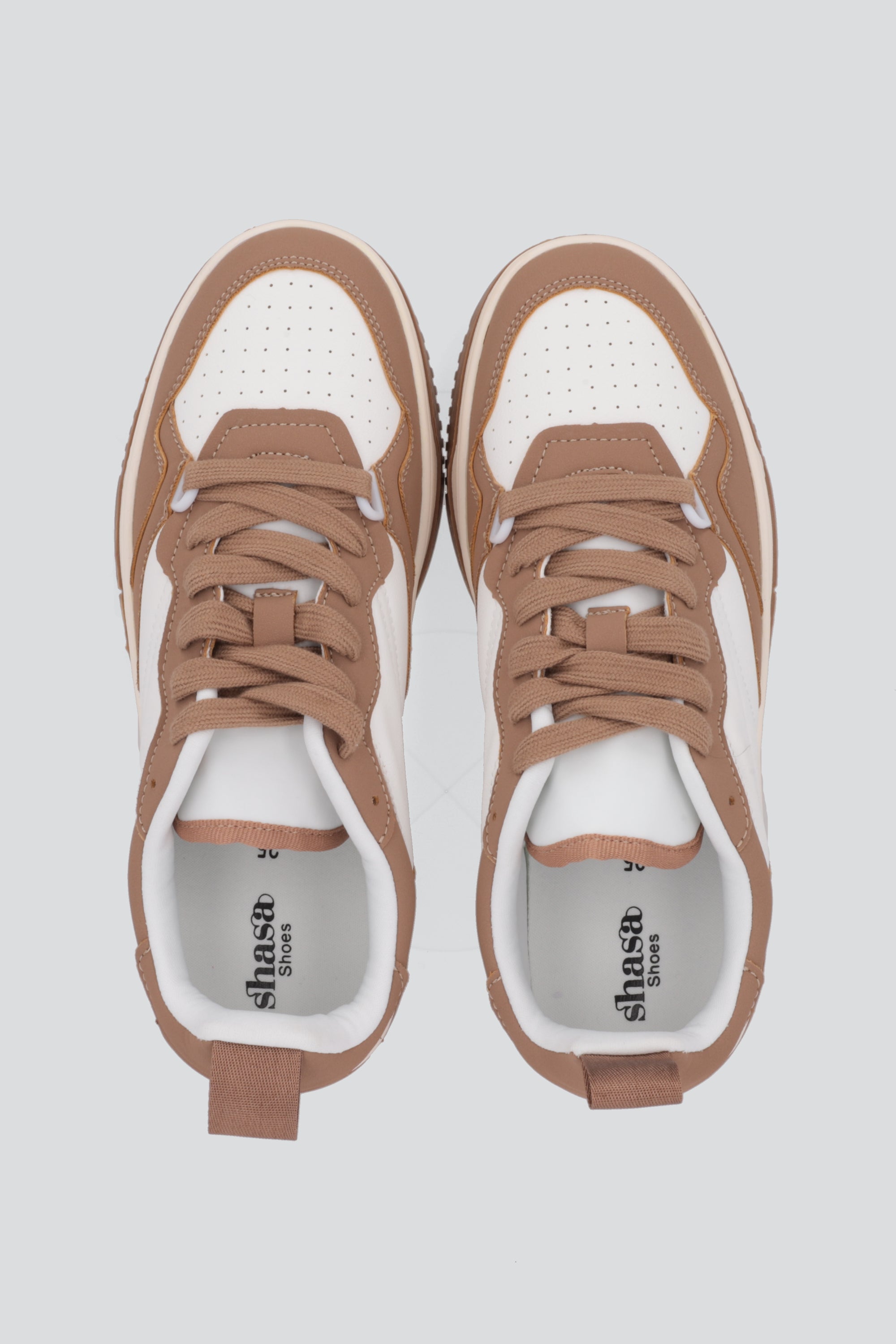 Tenis bicolor skater retro TAUPE