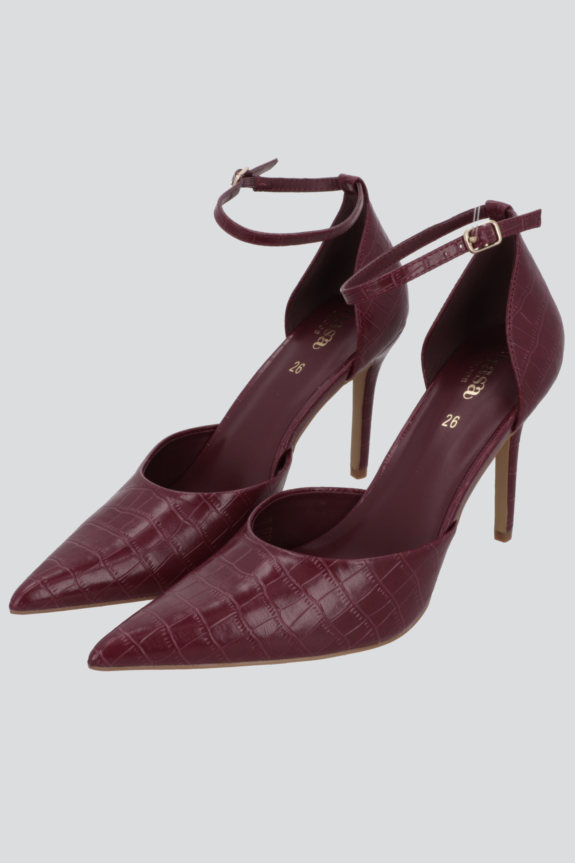 Tacon pointy pulsera croco VINO