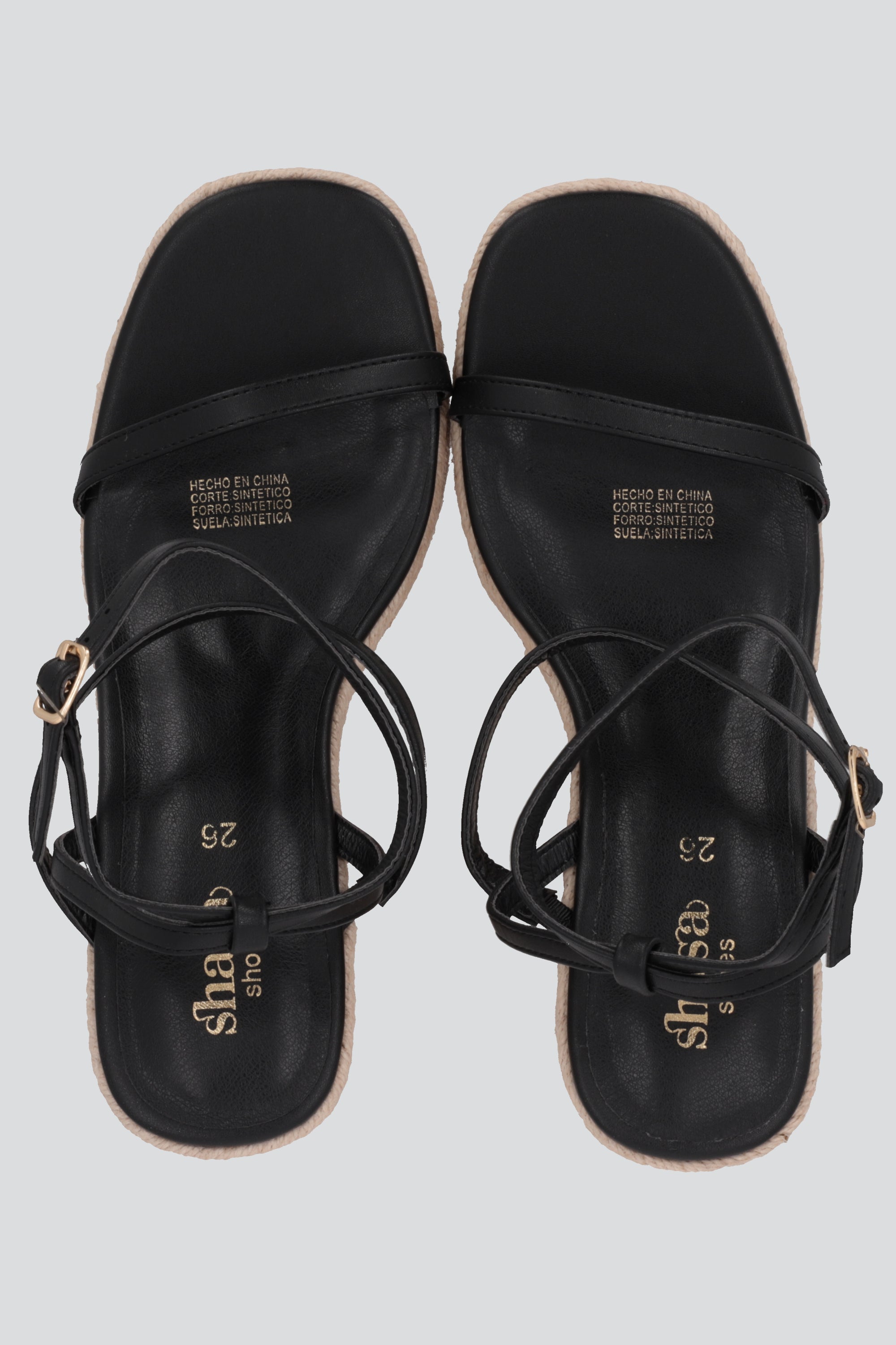 Cuña sencilla pulsera NEGRO