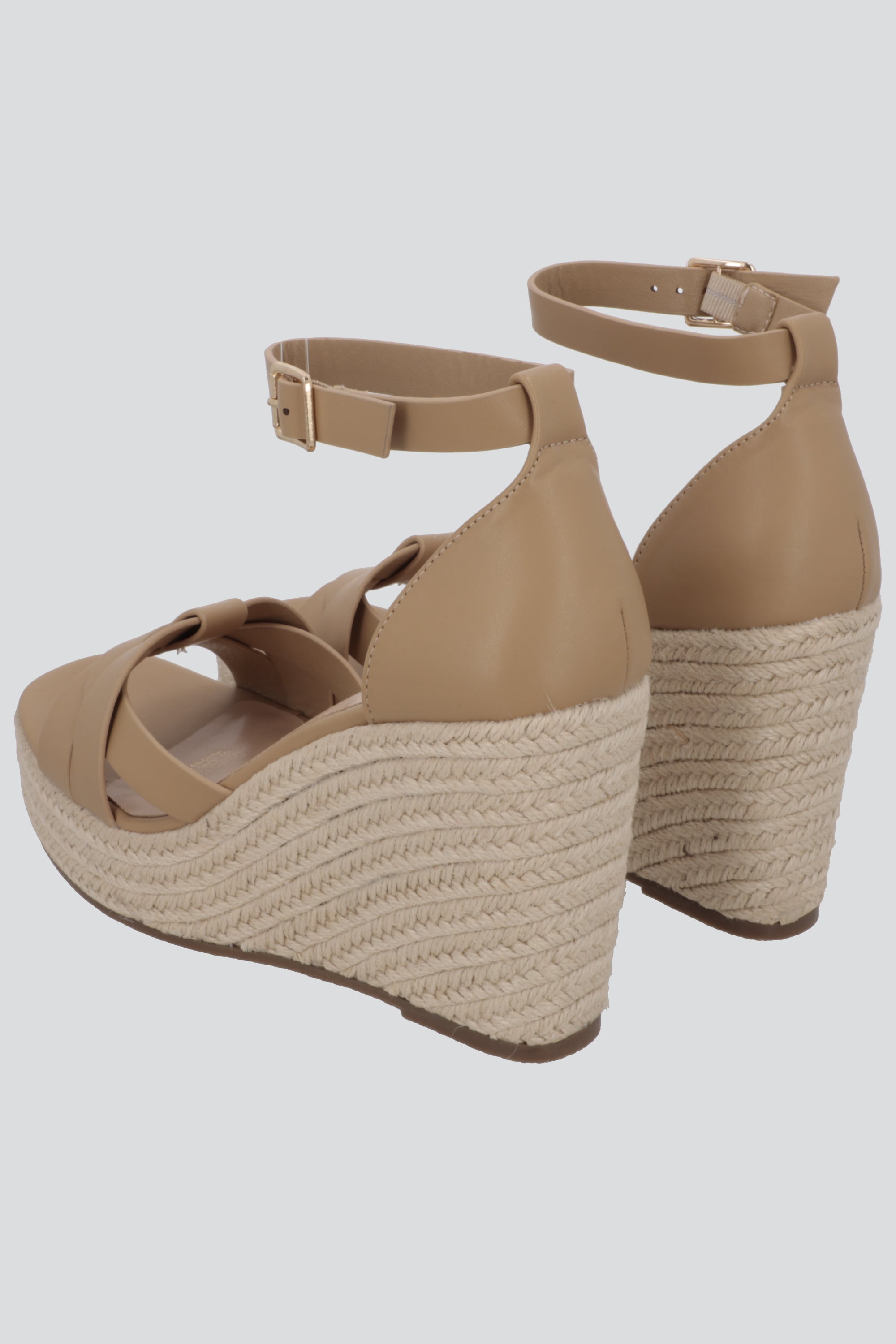 Cuña tiras entrelazadas NUDE