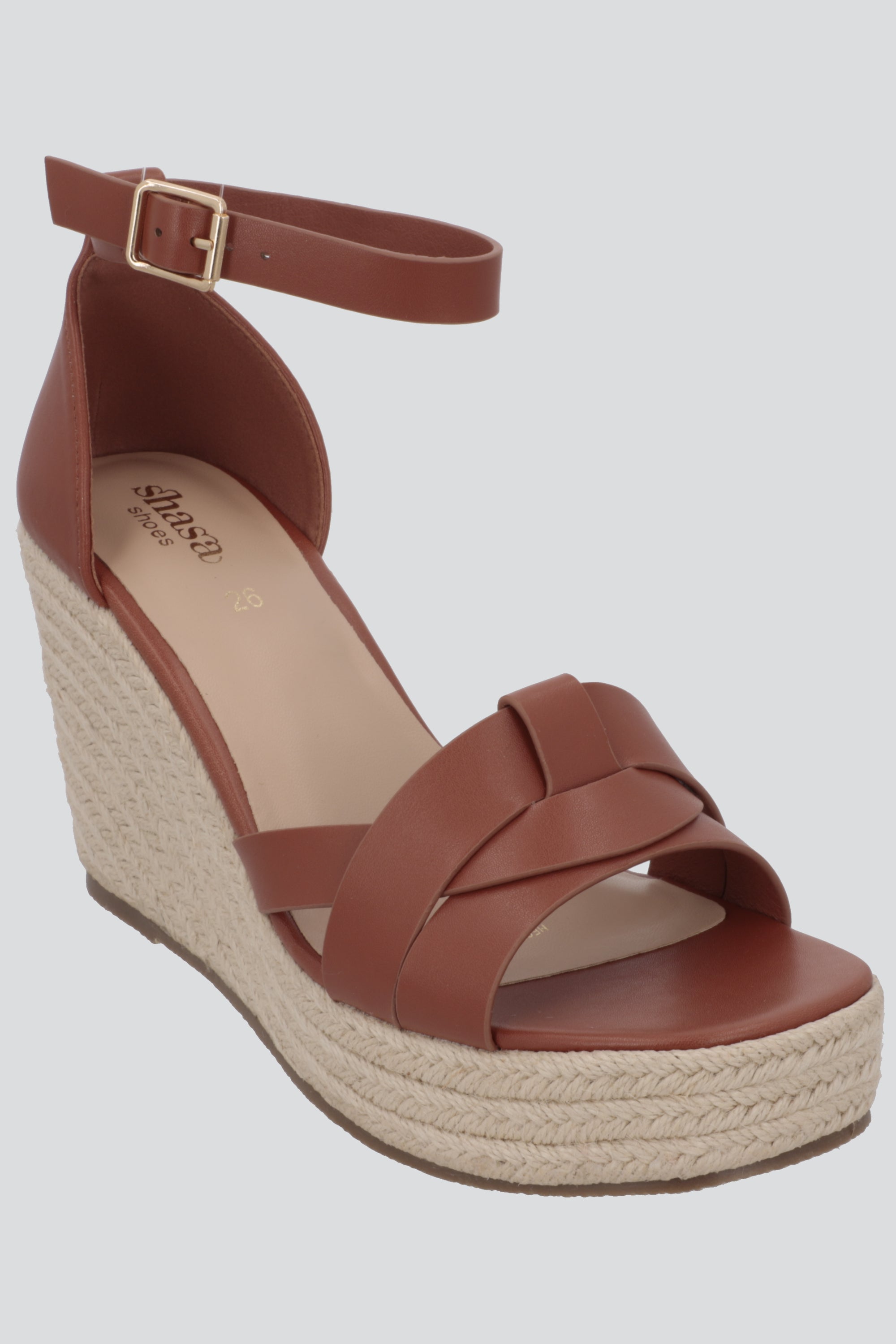 Cuña tiras entrelazadas CAMELLO