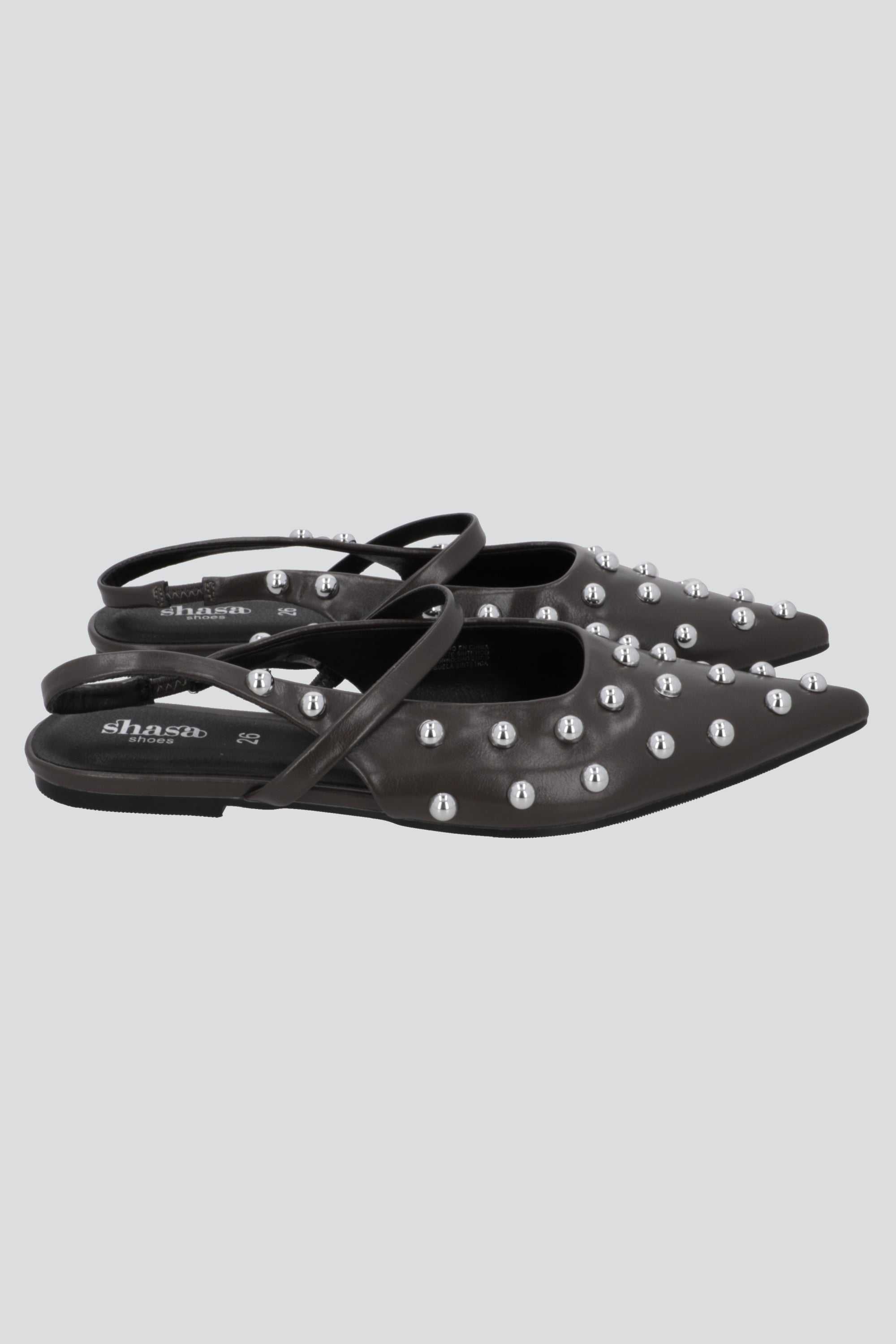 Flat pointy studs redondos OLIVO