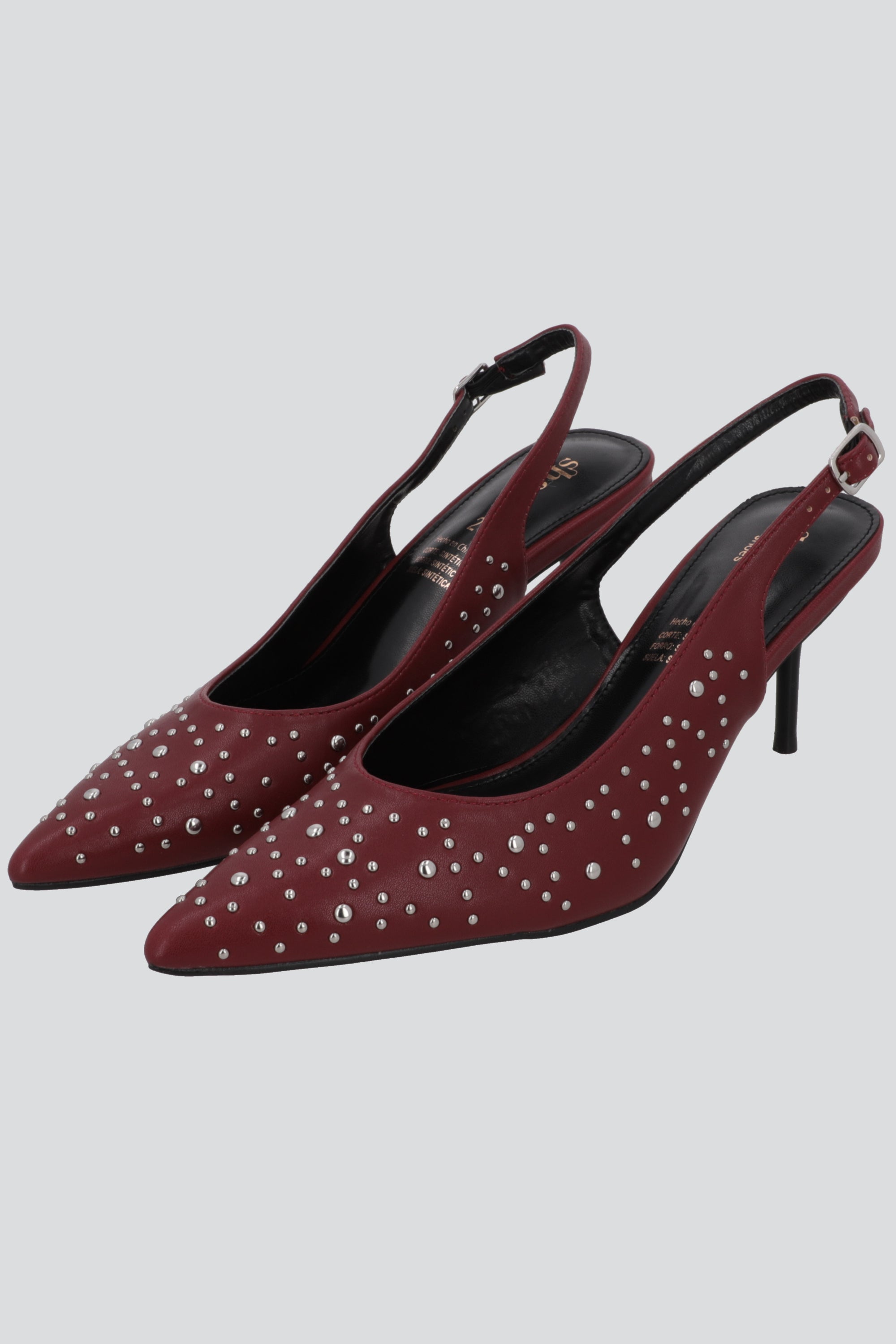 Tacon slingback micro studs VINO