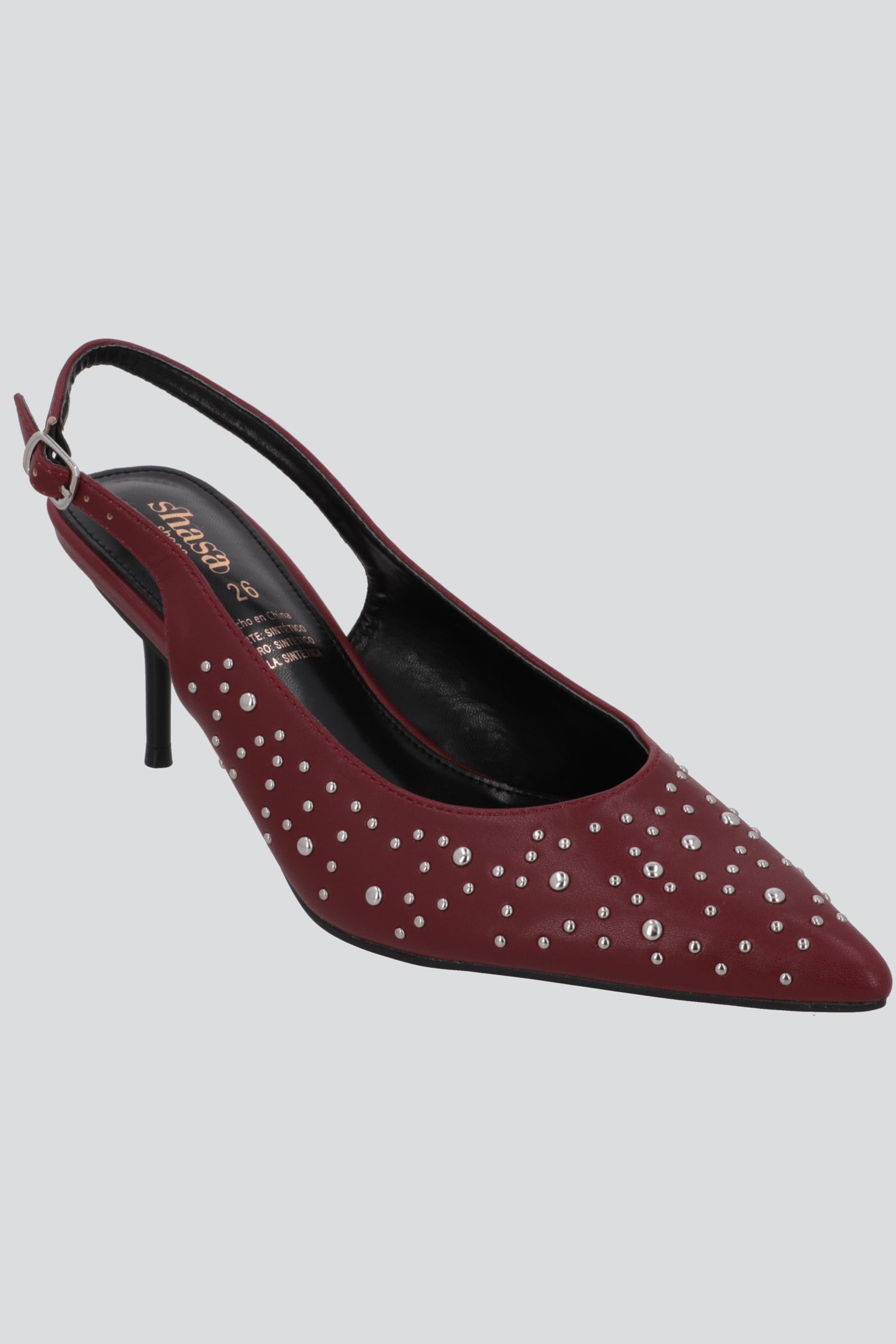 Tacon slingback micro studs VINO
