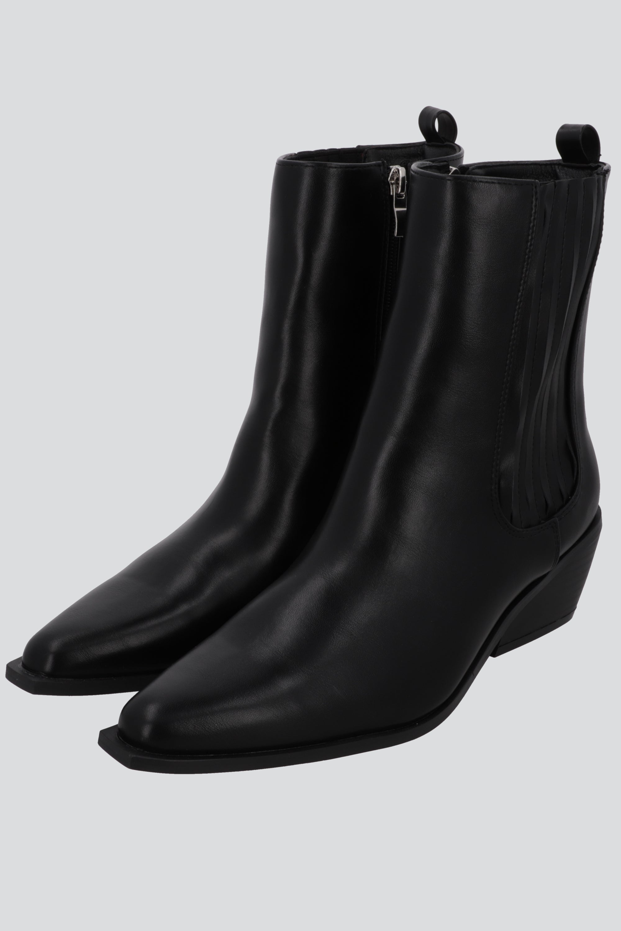 Botin vaquero elasticos NEGRO