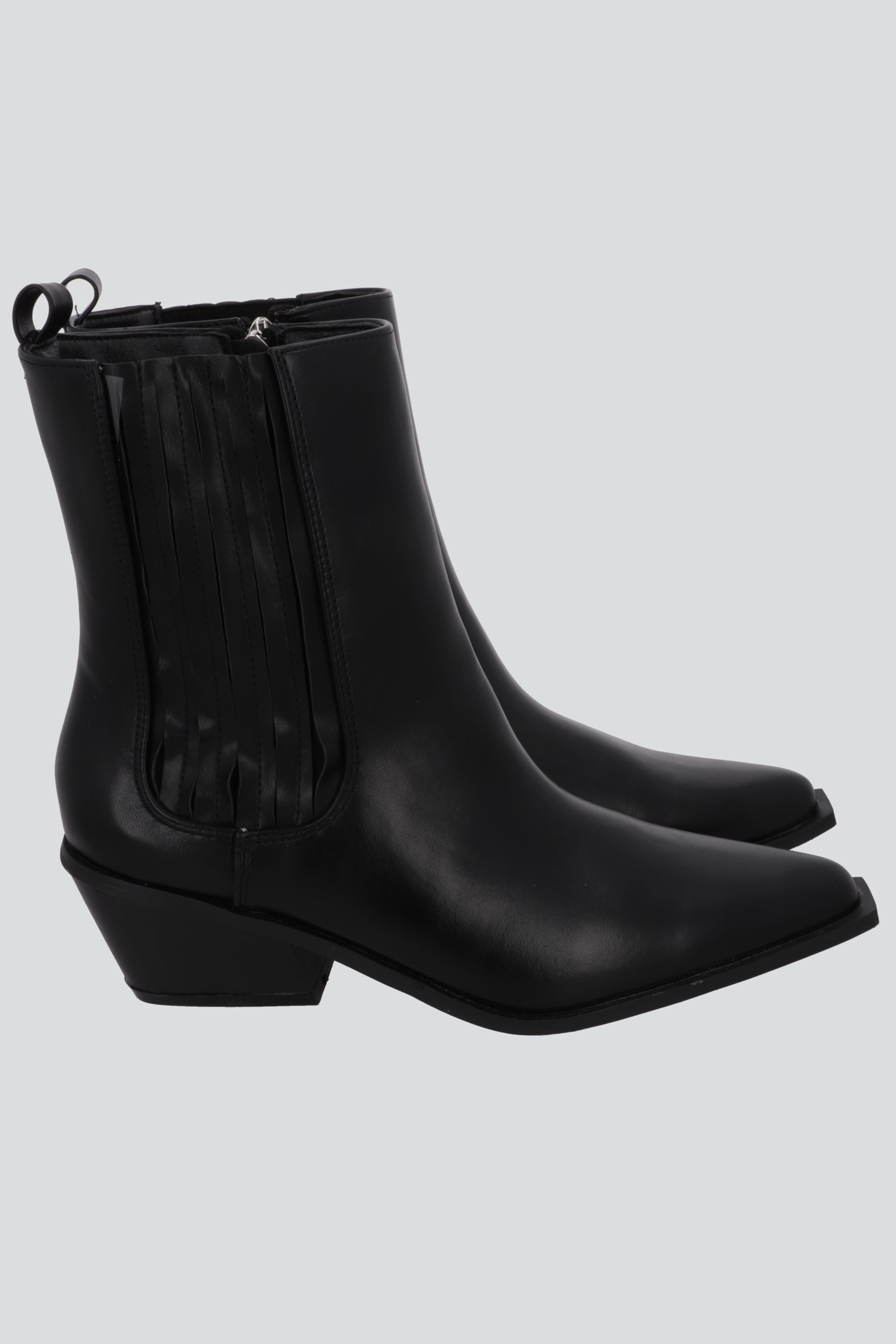 Botin vaquero elasticos NEGRO