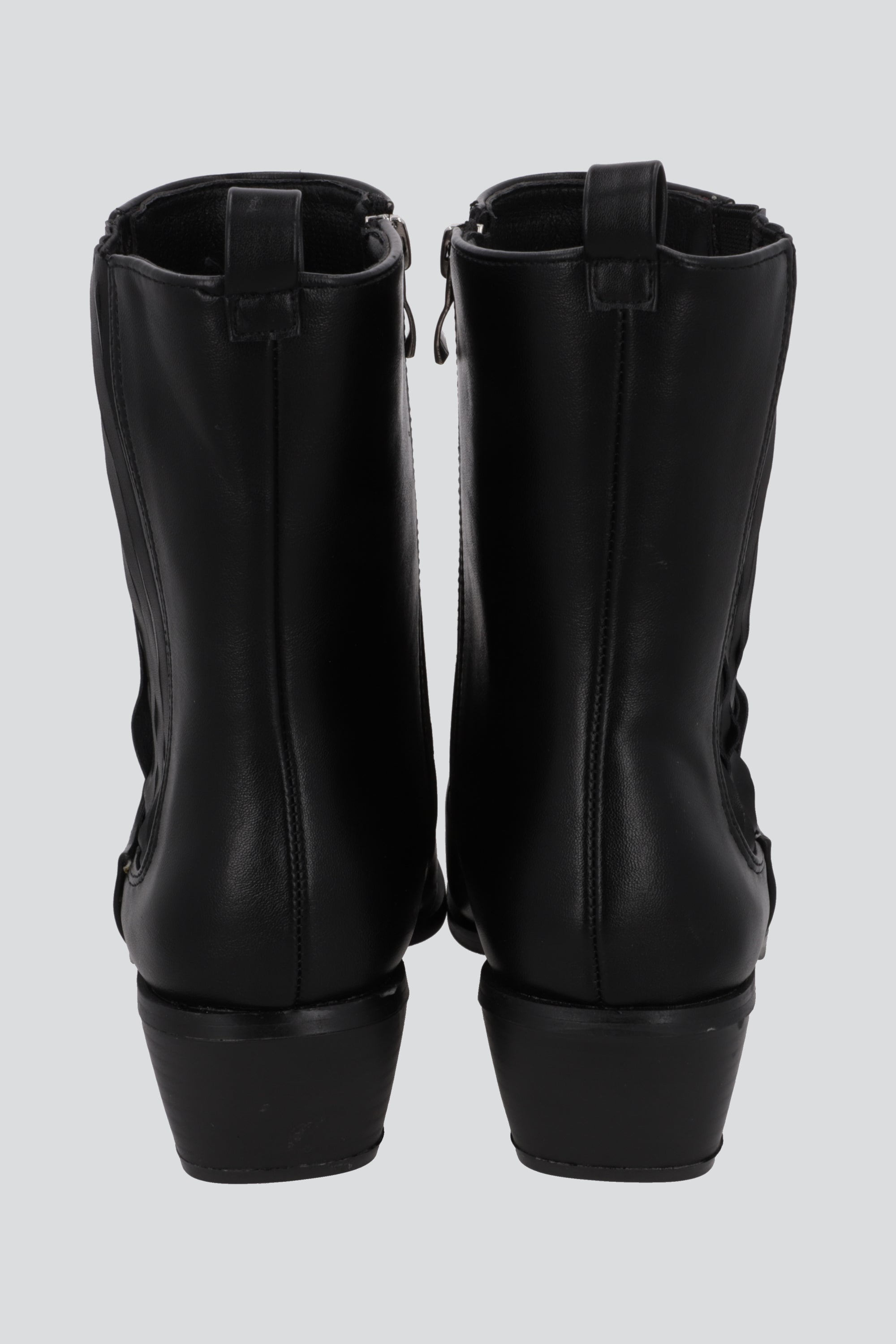 Botin vaquero elasticos NEGRO