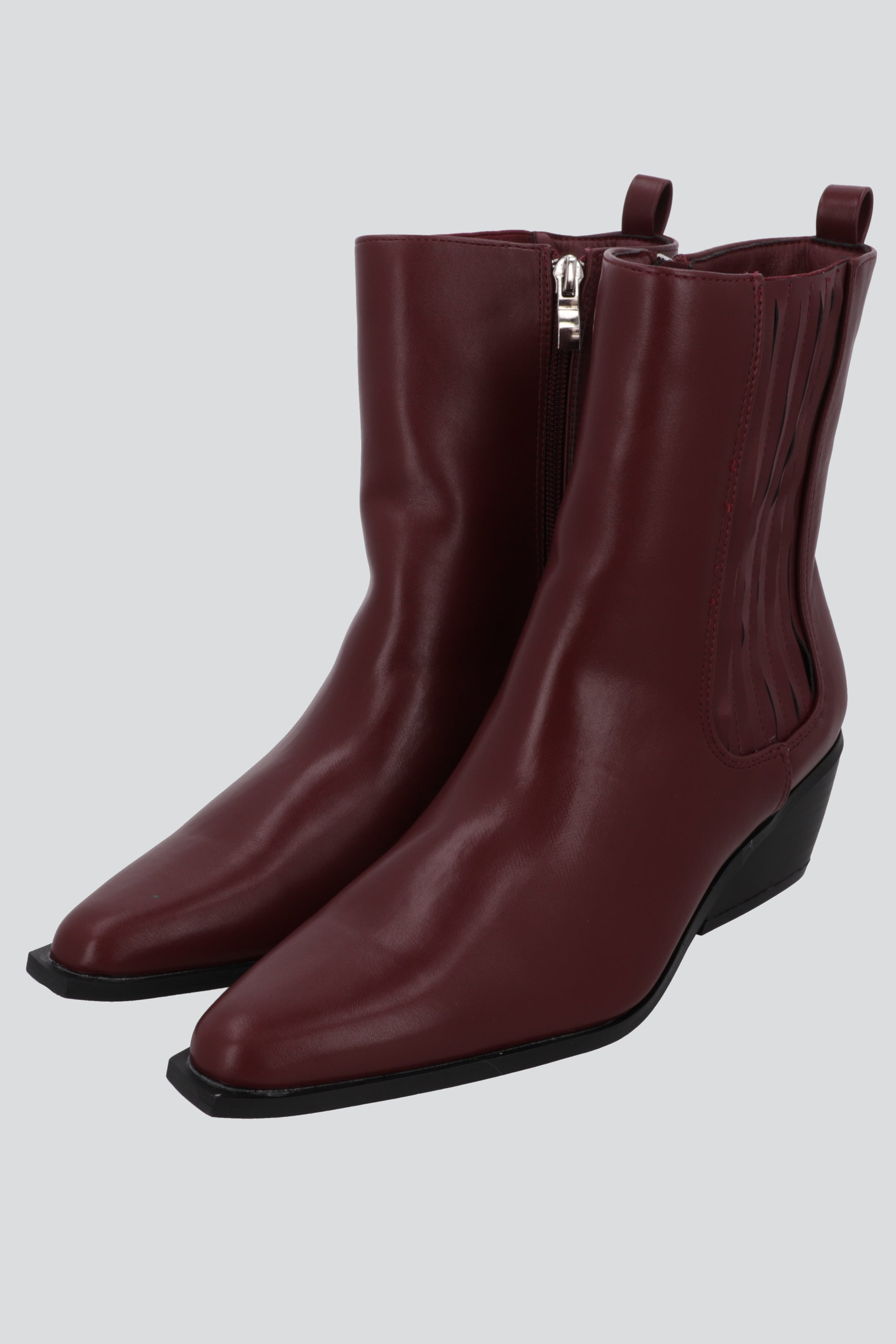 Botin vaquero elasticos VINO