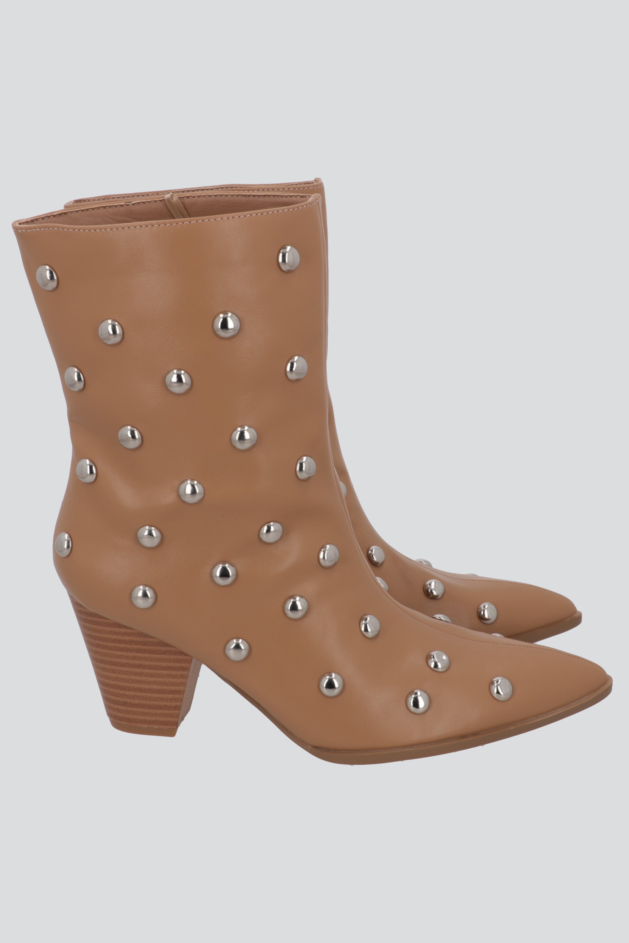 Botin pointy mega studs TAUPE
