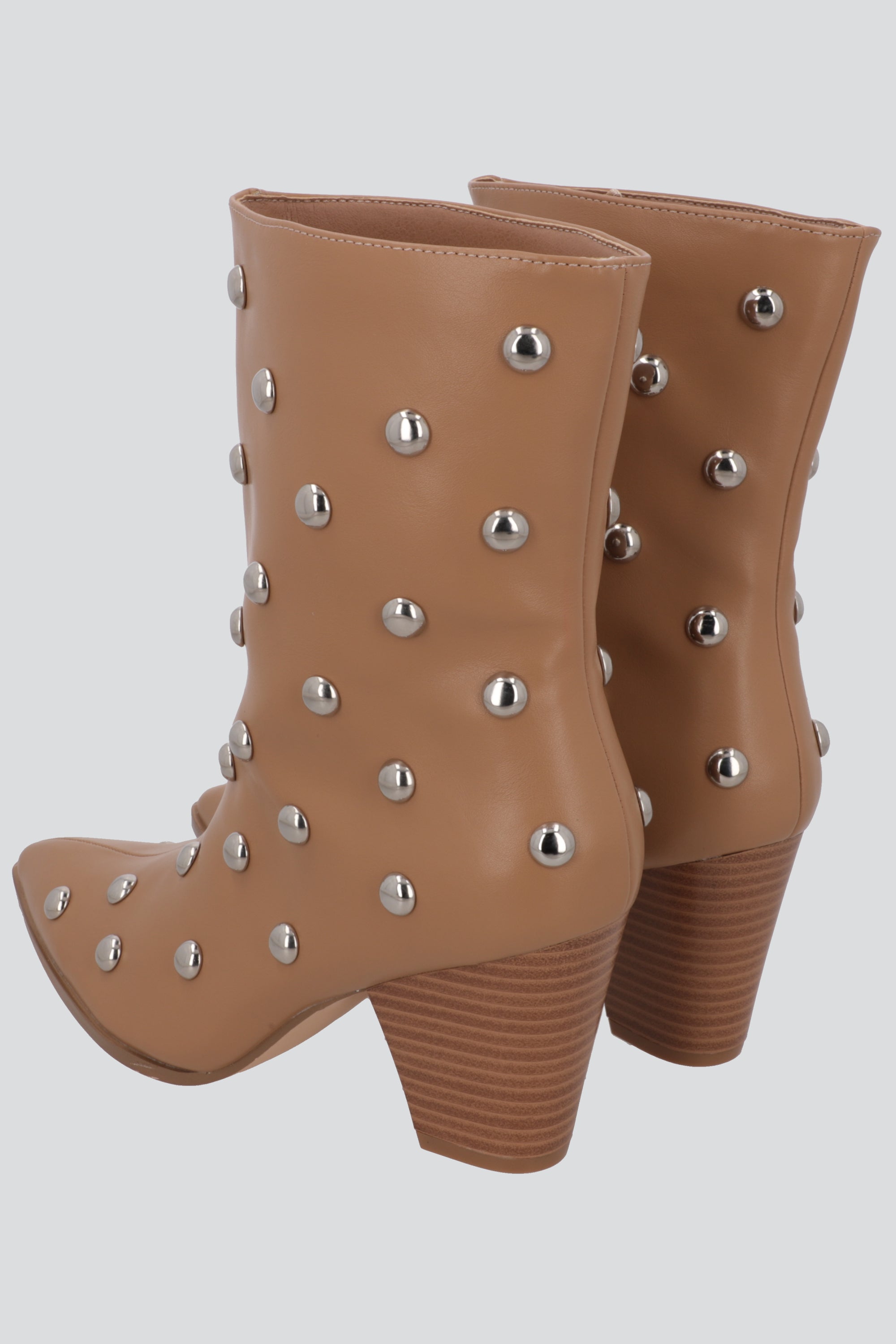 Botin pointy mega studs TAUPE