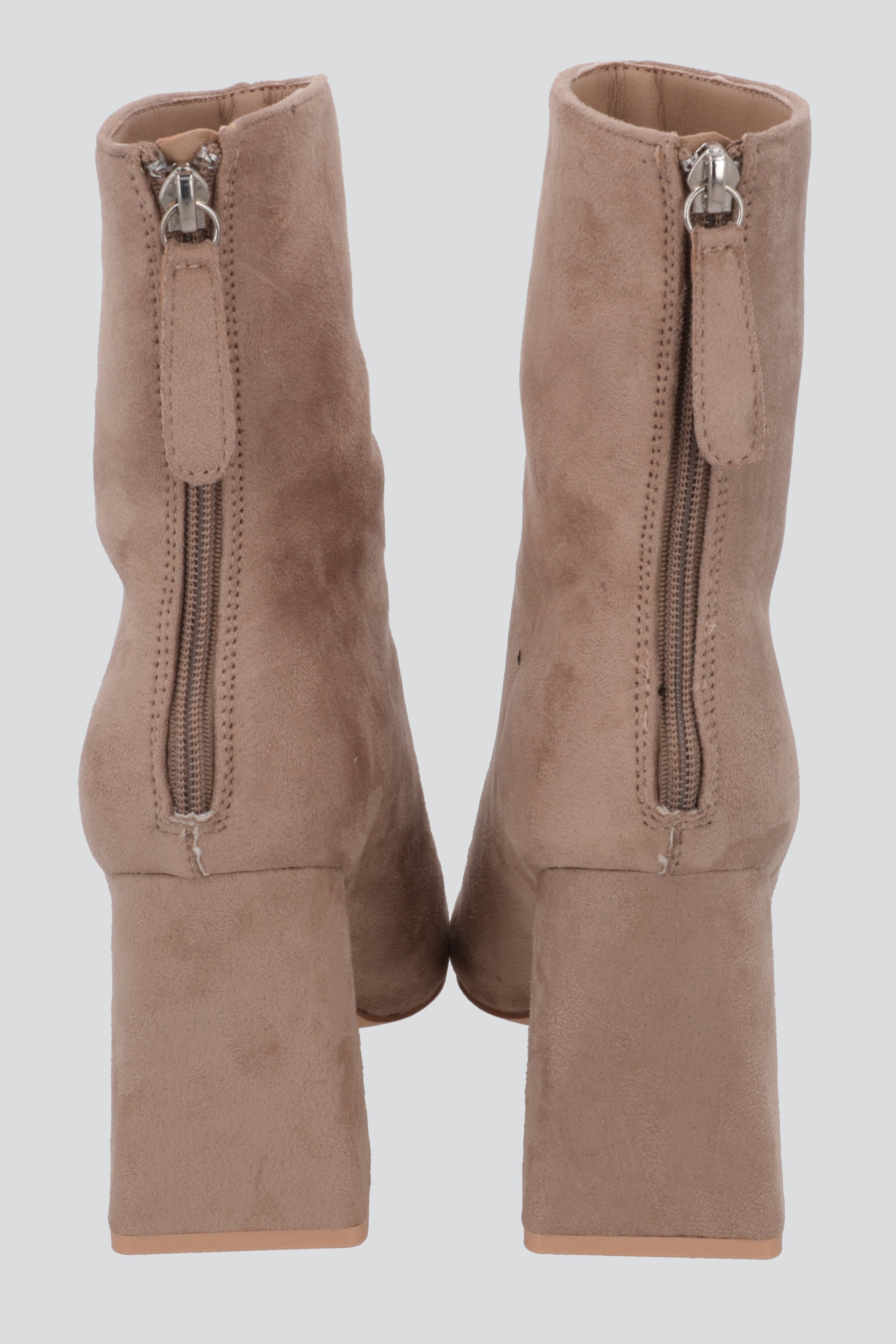 Botin sencillo suede TAUPE